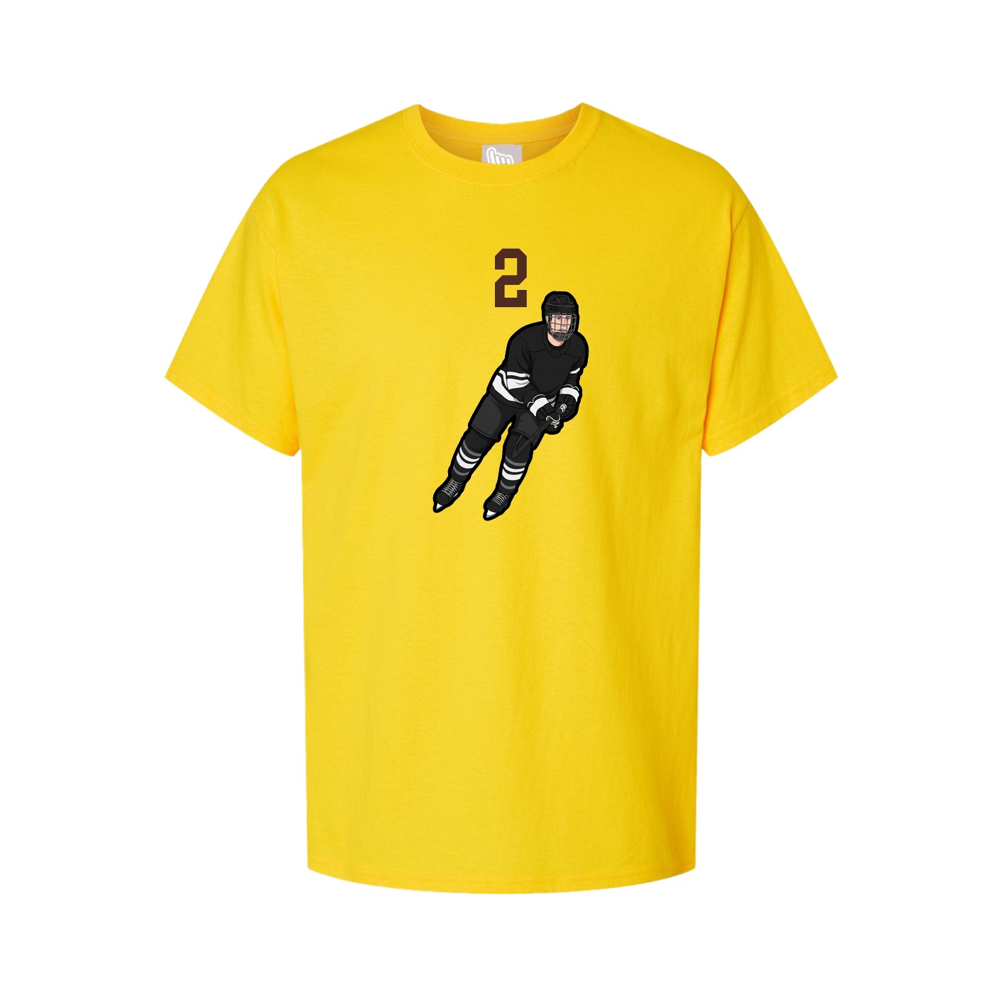 Tee — Number Top in Gold