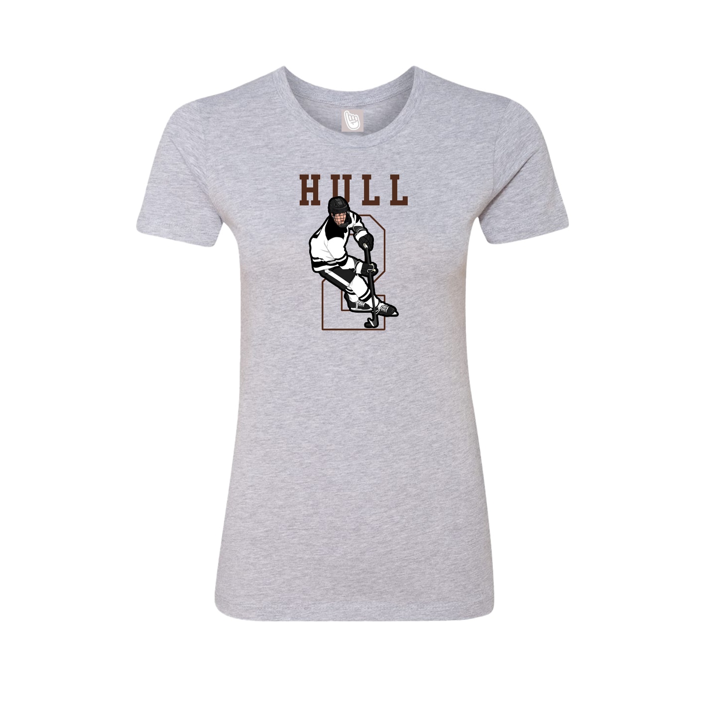 Fitted Women's Tee — Shirsey in Grey