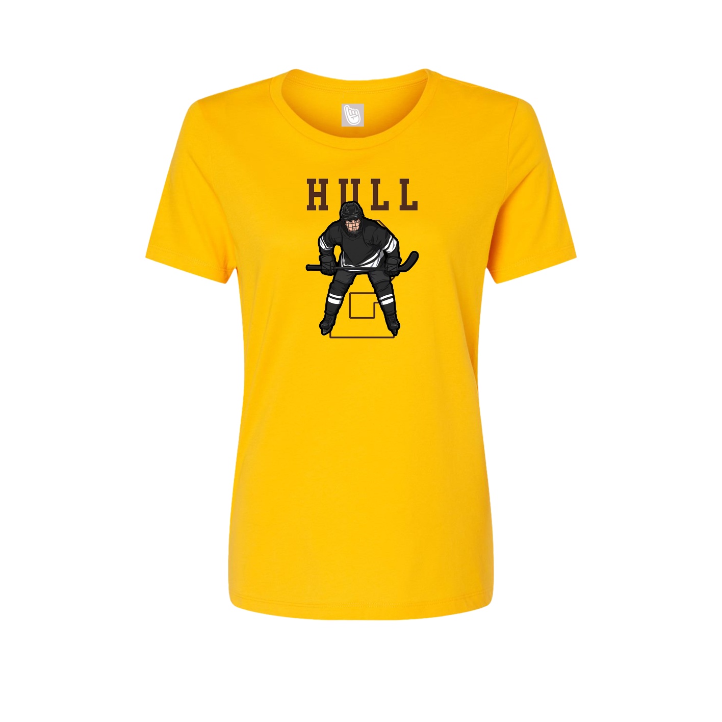 Fitted Women's Tee — Shirsey in Gold
