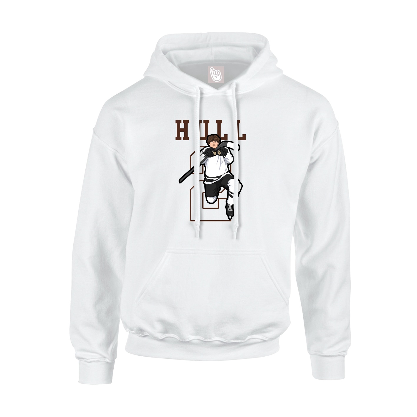 Hoodie — Shirsey in White