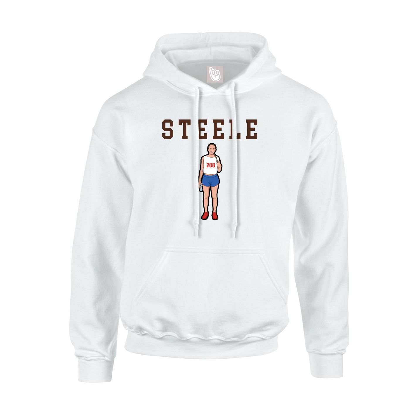Youth Hoodie — Shirsey in White