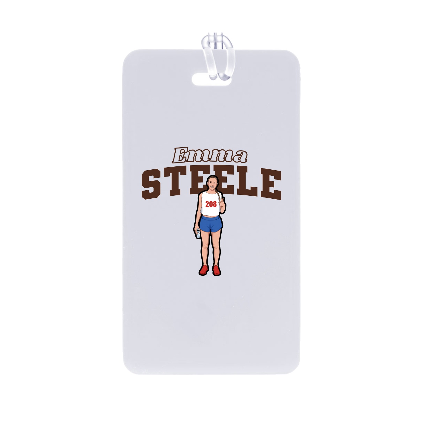 Bag Tag — Name Arch in Classic
