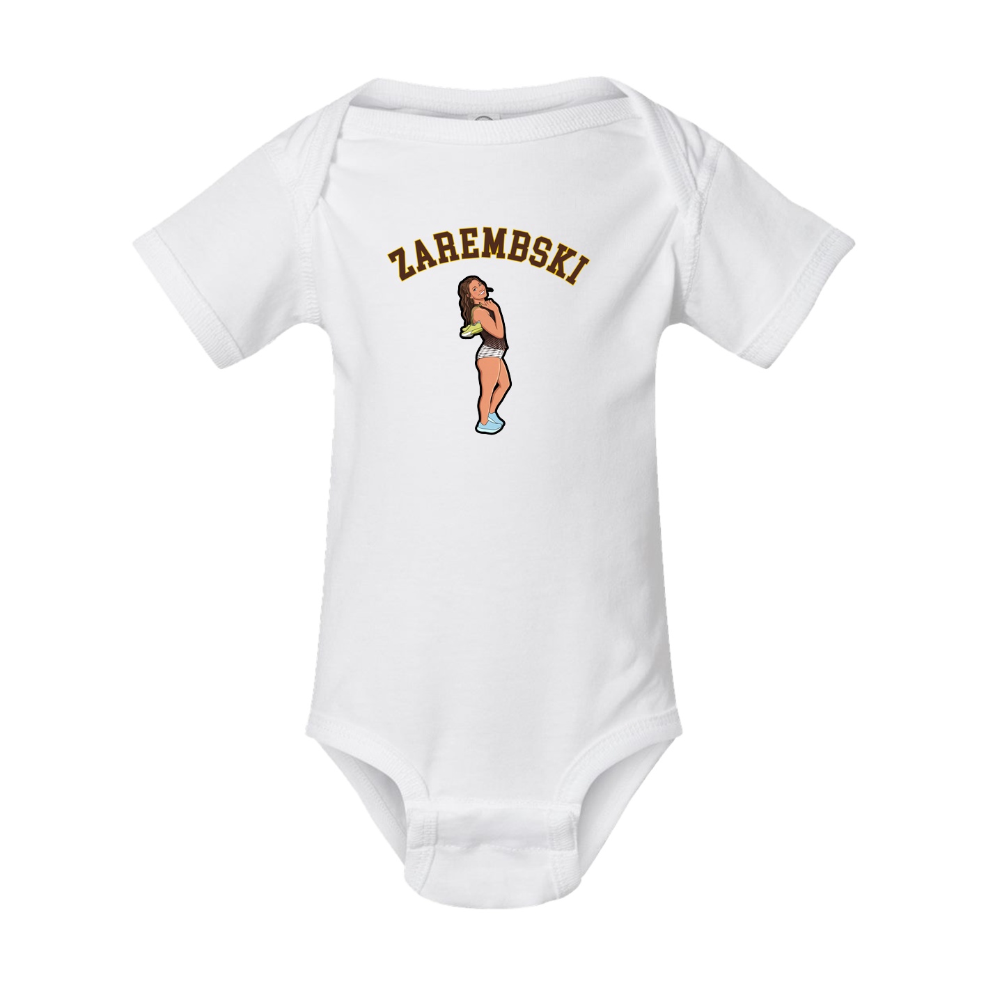 Baby Onesie — Shirsey Arch in White