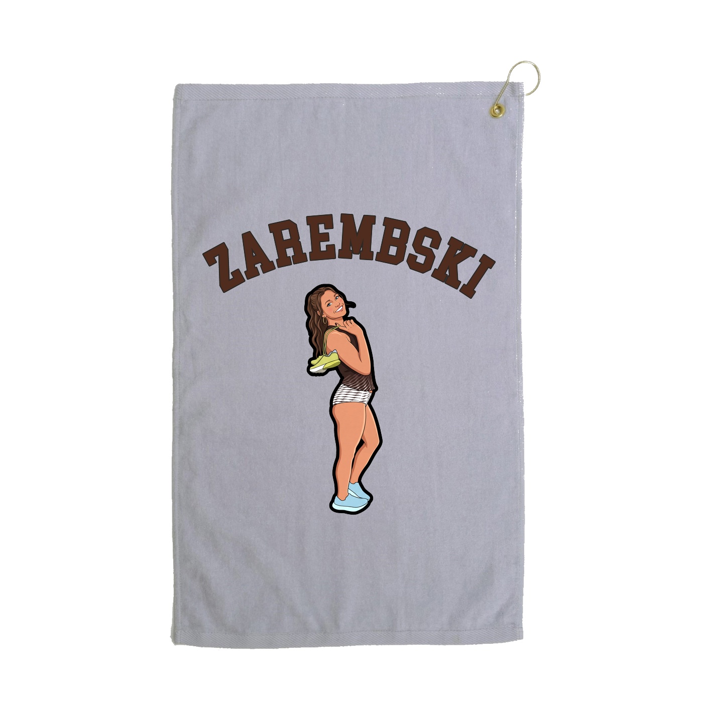 Golf Towel — Shirsey Arch in Grey