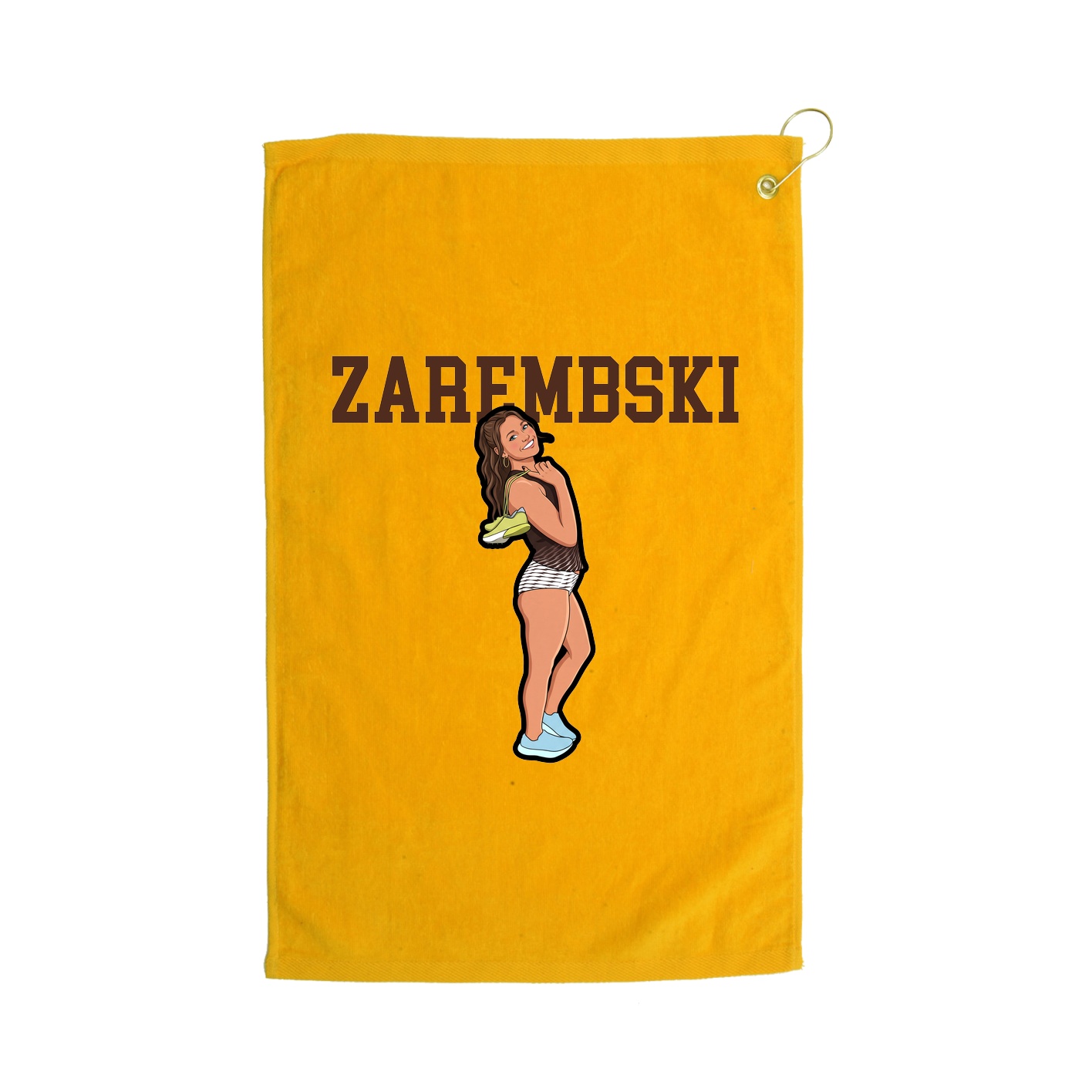 Golf Towel — Shirsey in Gold