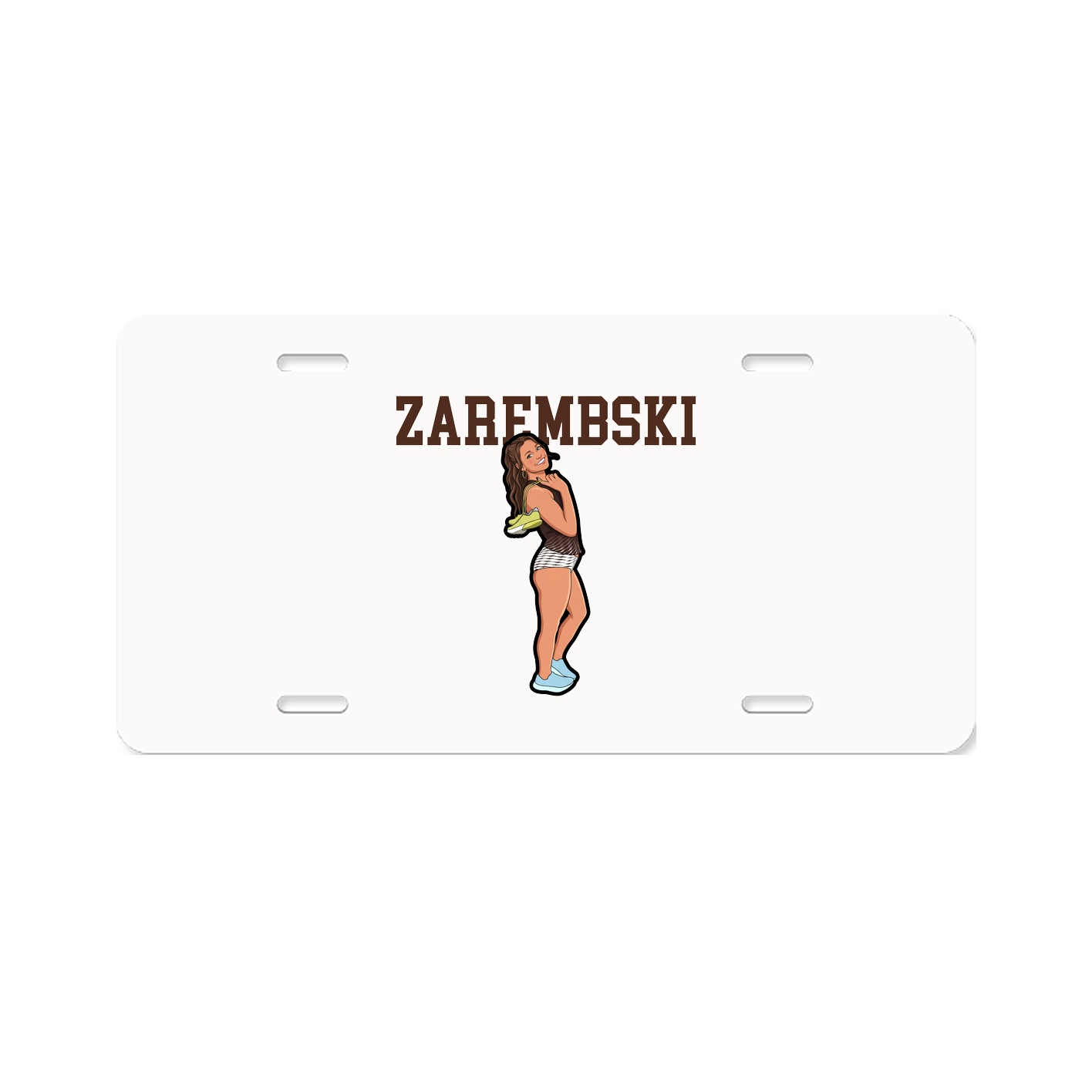 License Plate — Shirsey in Classic