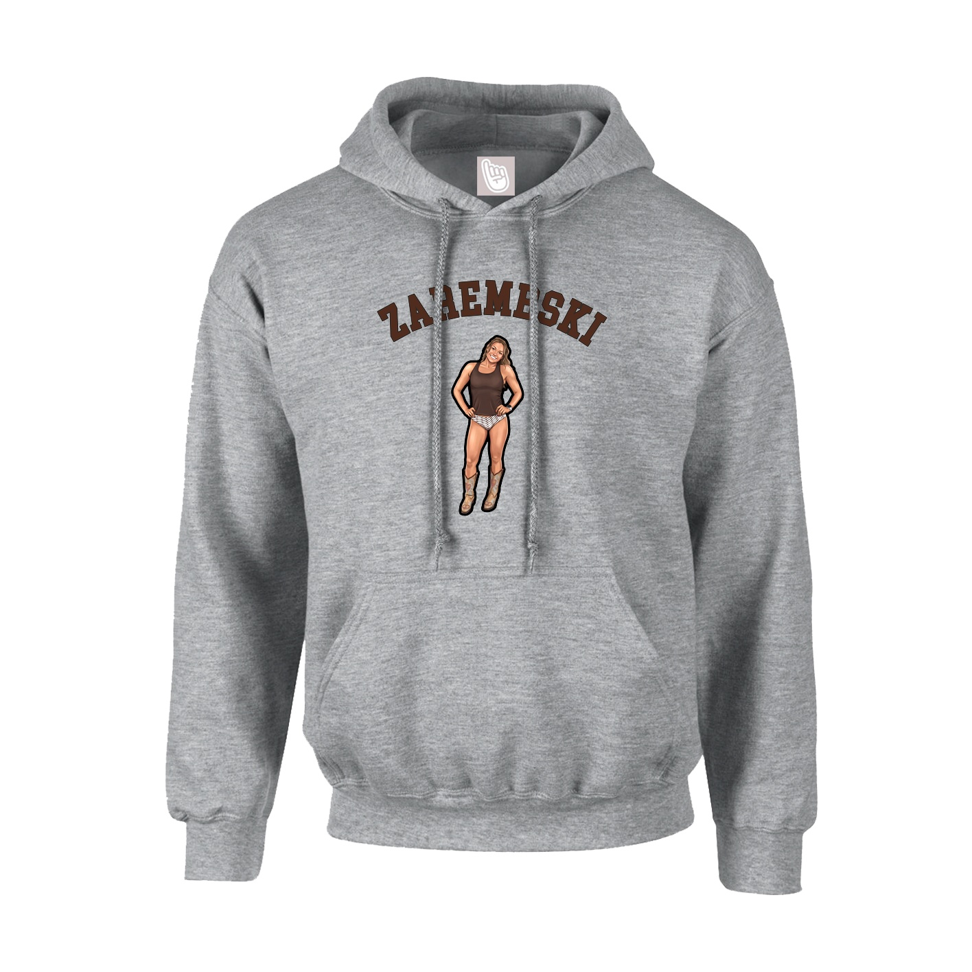 Youth Hoodie — Shirsey Arch in Grey