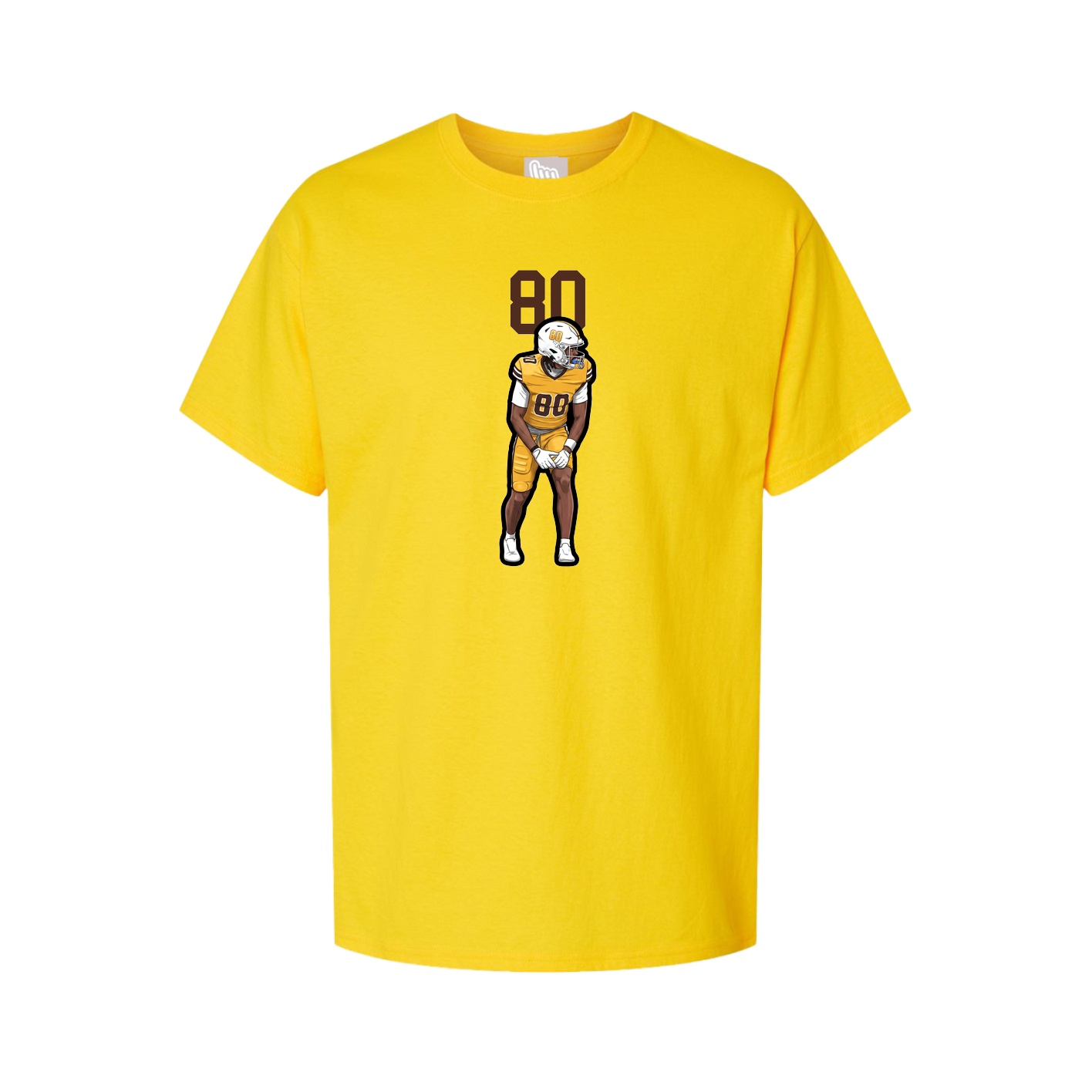 Tee — Number Top in Gold