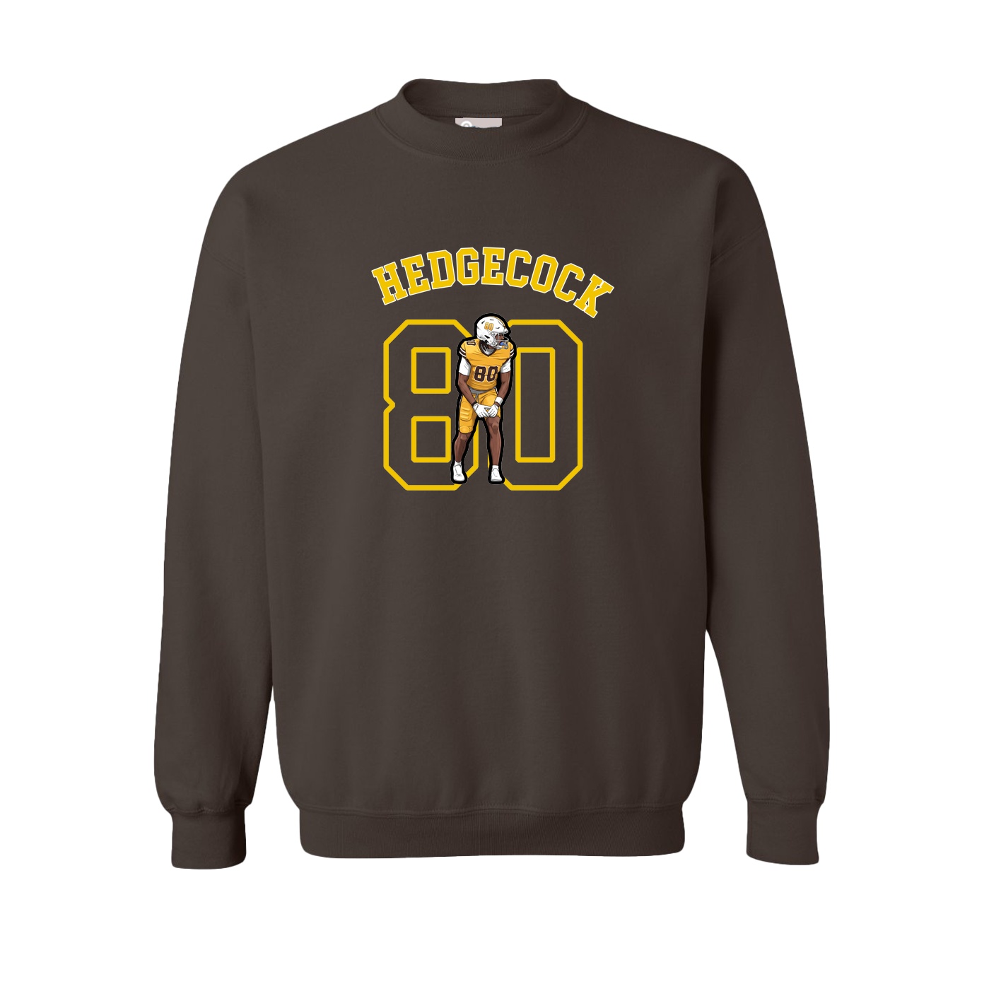 Fleece Crew — Shirsey Arch in Brown