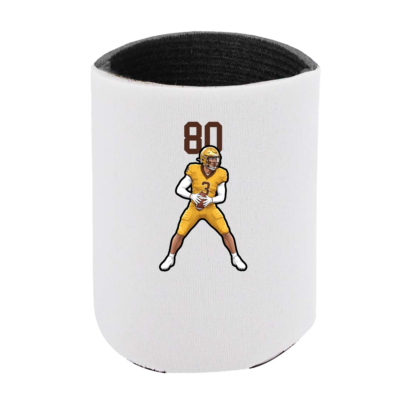 Can Holder — Number Top in White