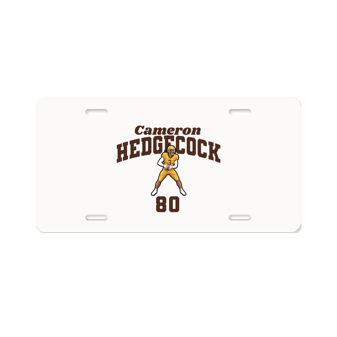 License Plate — Signature Arch in Classic