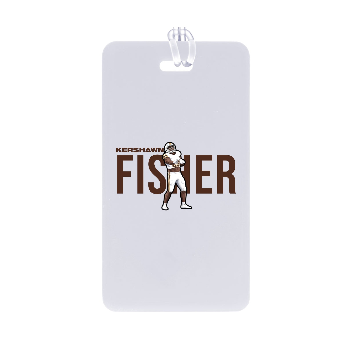 Bag Tag — Player Name in Classic
