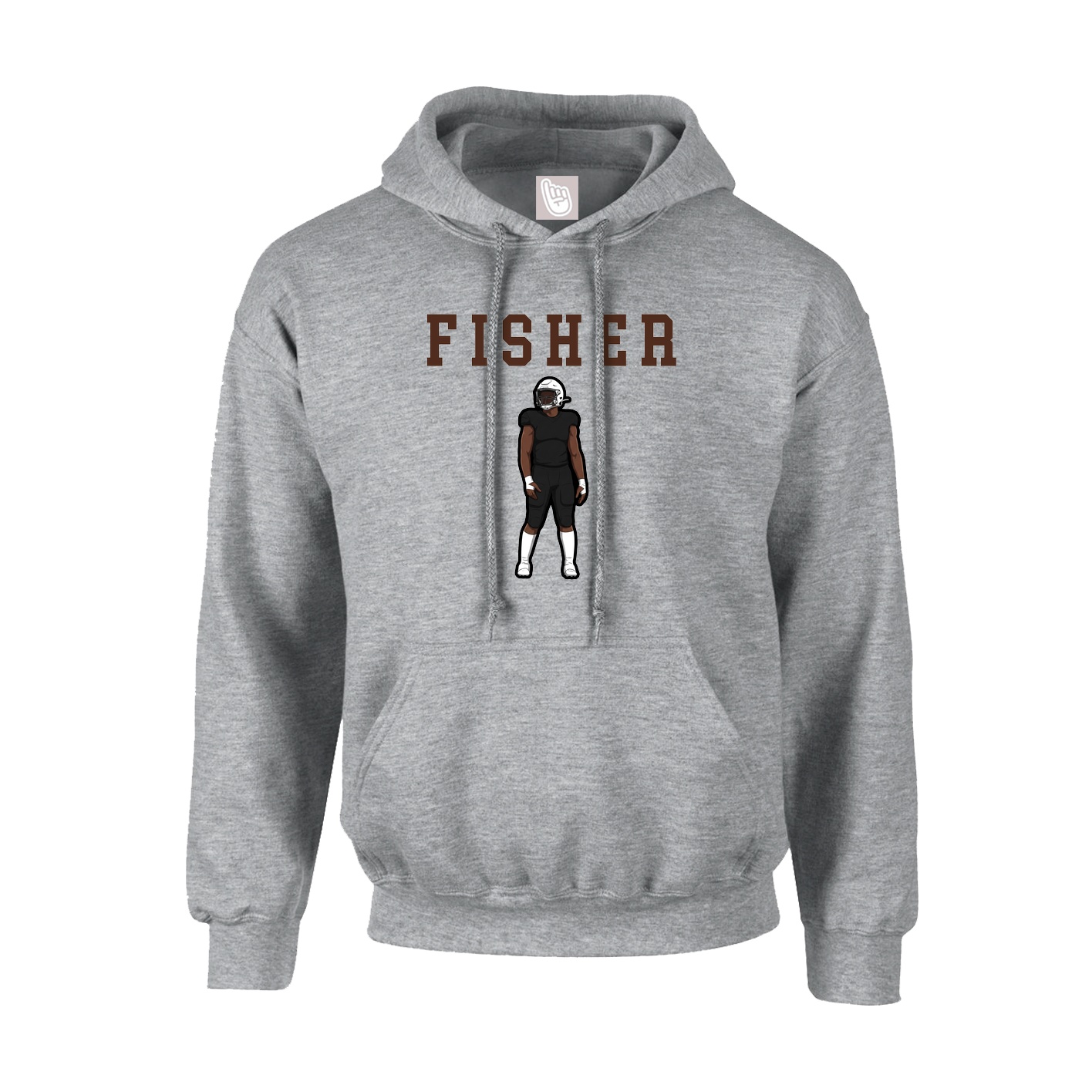 Hoodie — Shirsey in Grey