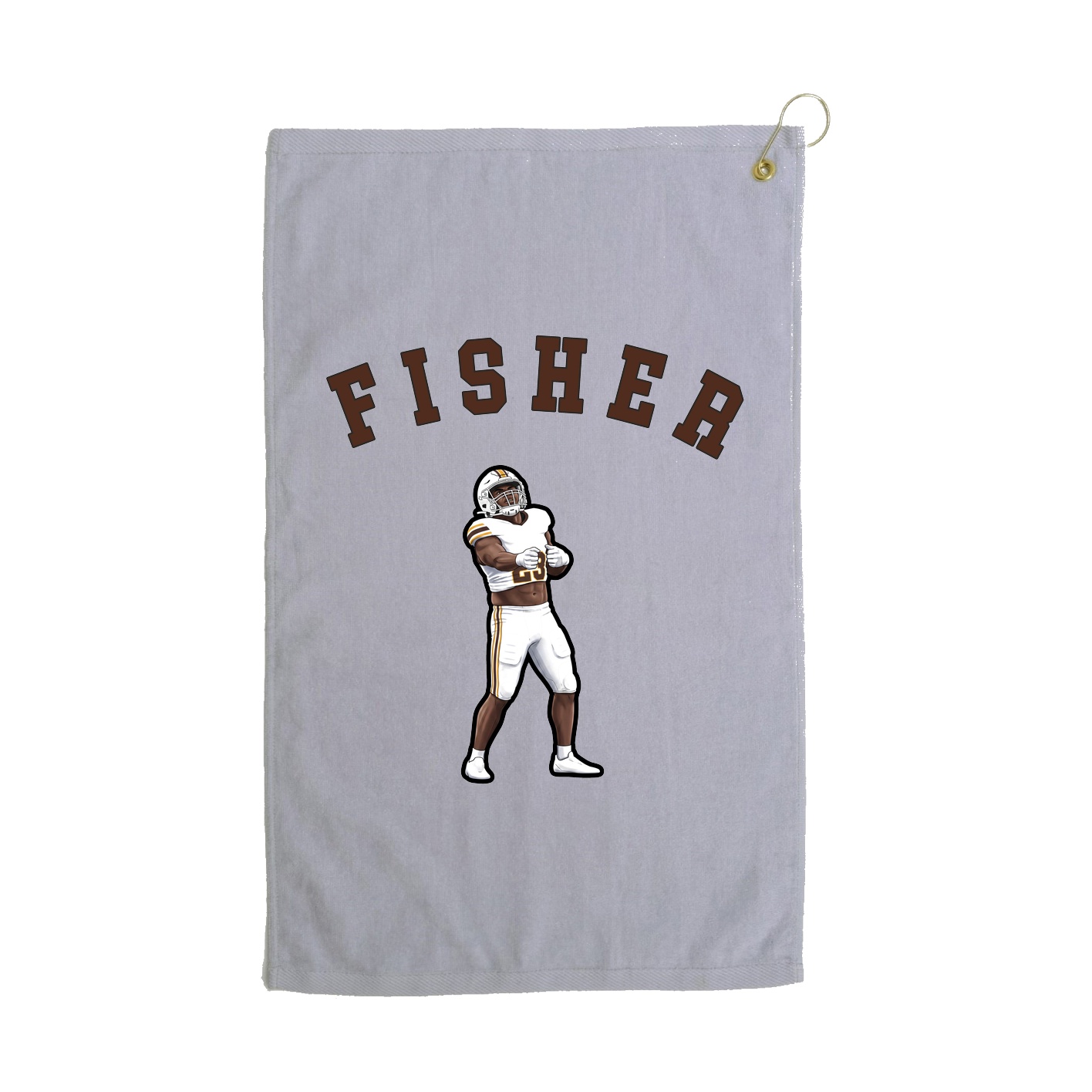 Golf Towel — Shirsey Arch in Grey