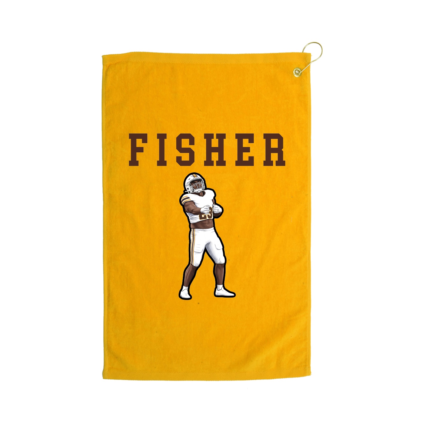 Golf Towel — Shirsey in Gold