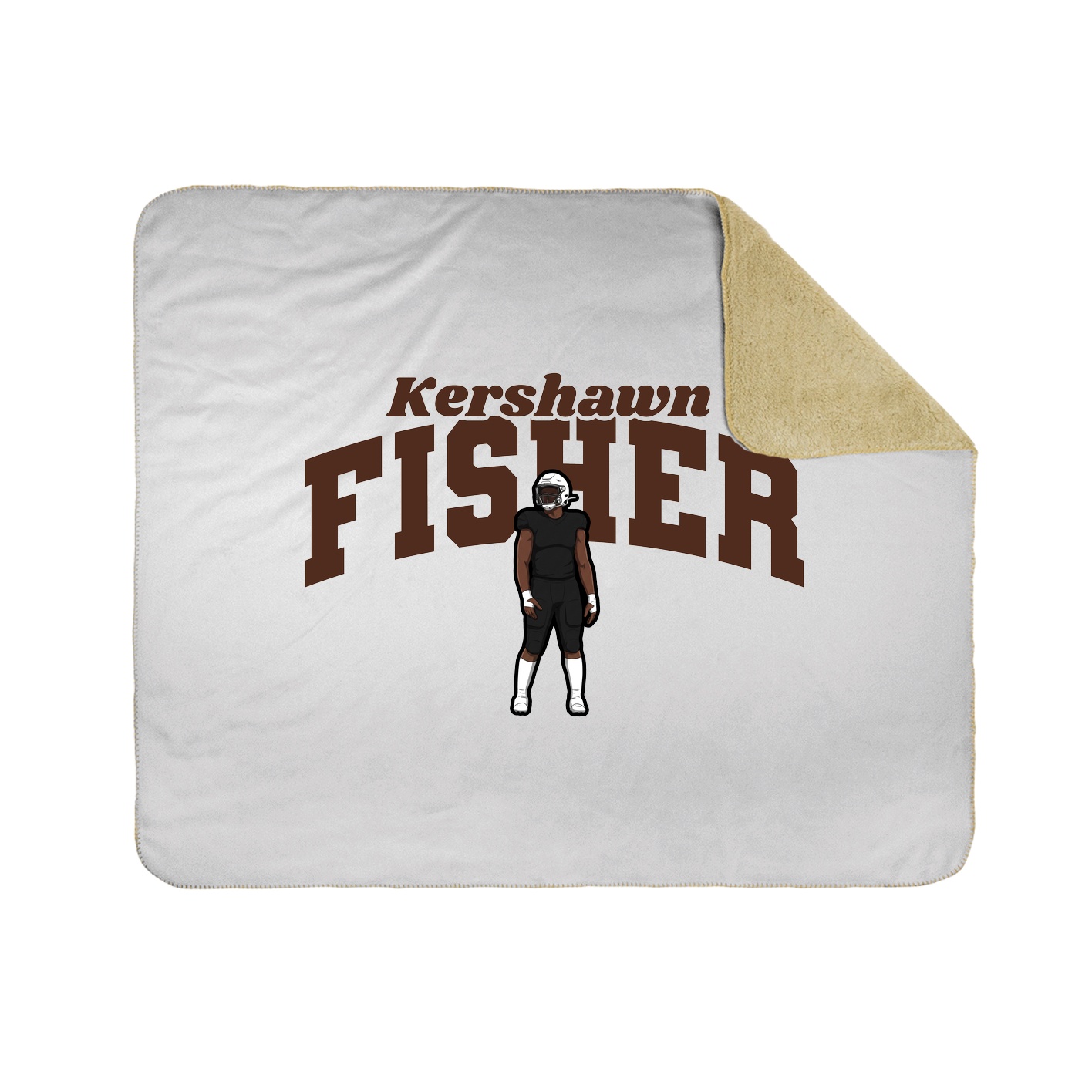 Throw Blanket — Signature Arch in White