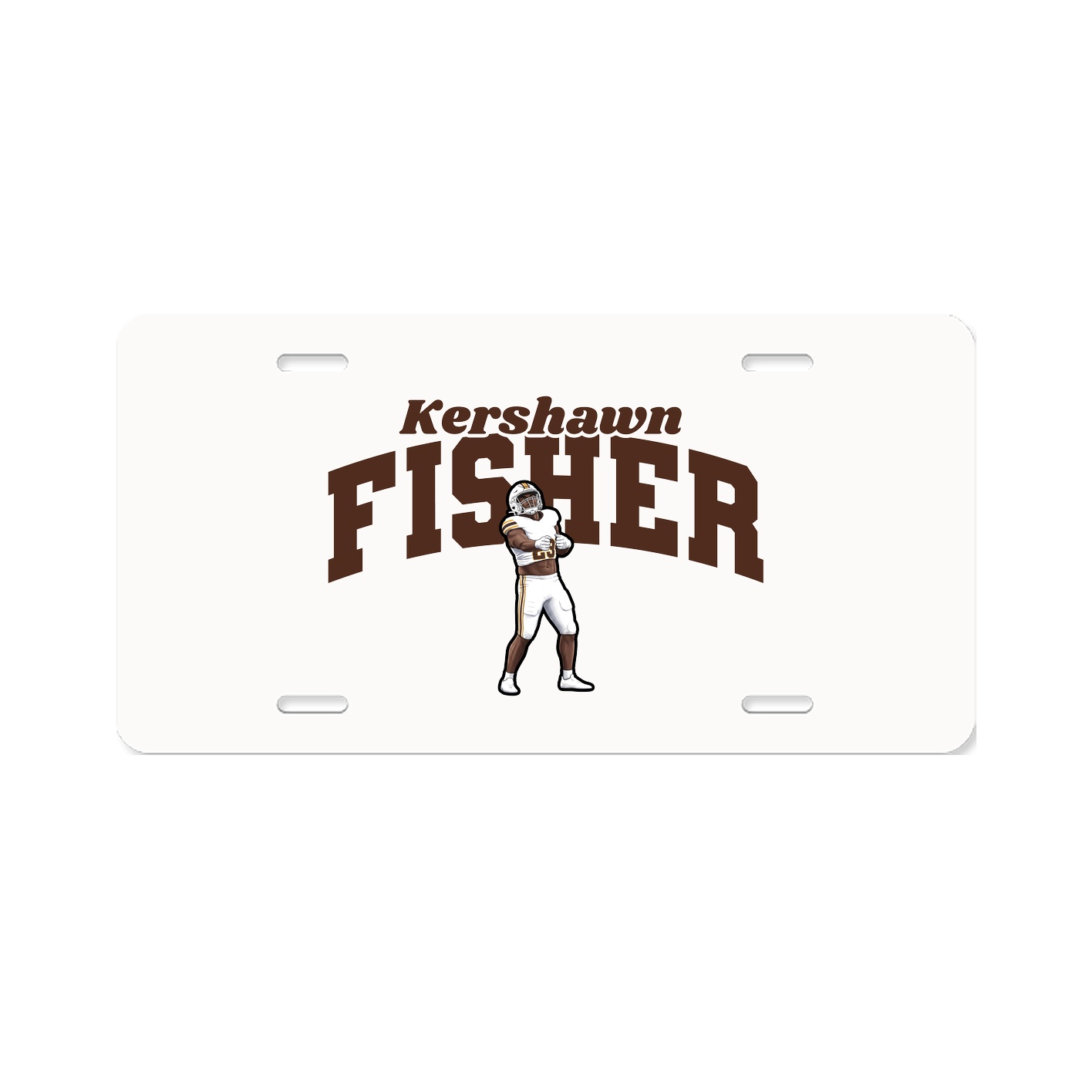 License Plate — Signature Arch in Classic