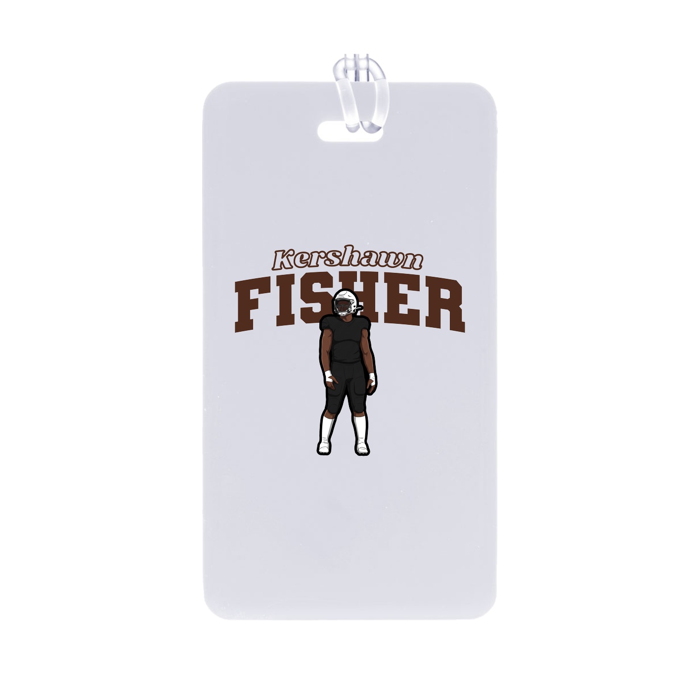 Bag Tag — Name Arch in Classic