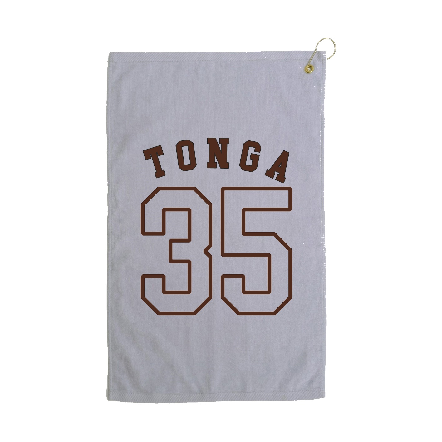 Golf Towel — Shirsey Arch in Grey