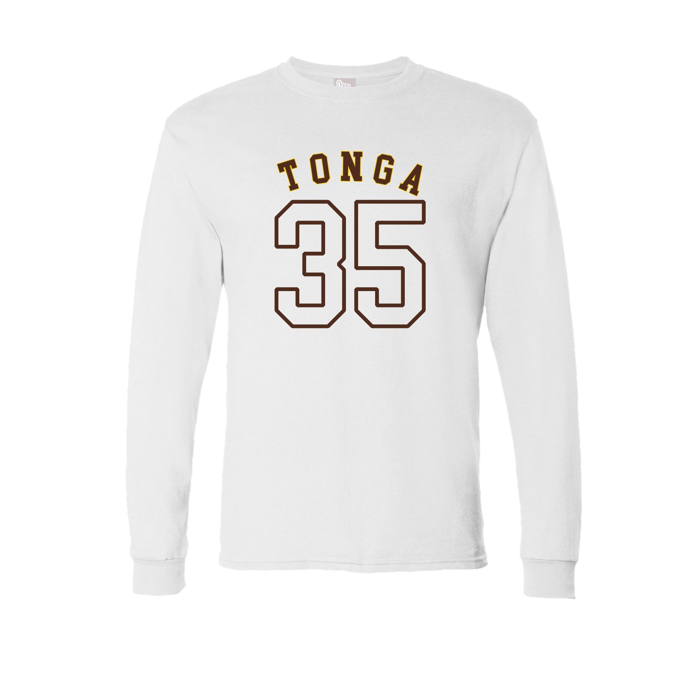 Long Sleeve Tee — Shirsey Arch in White