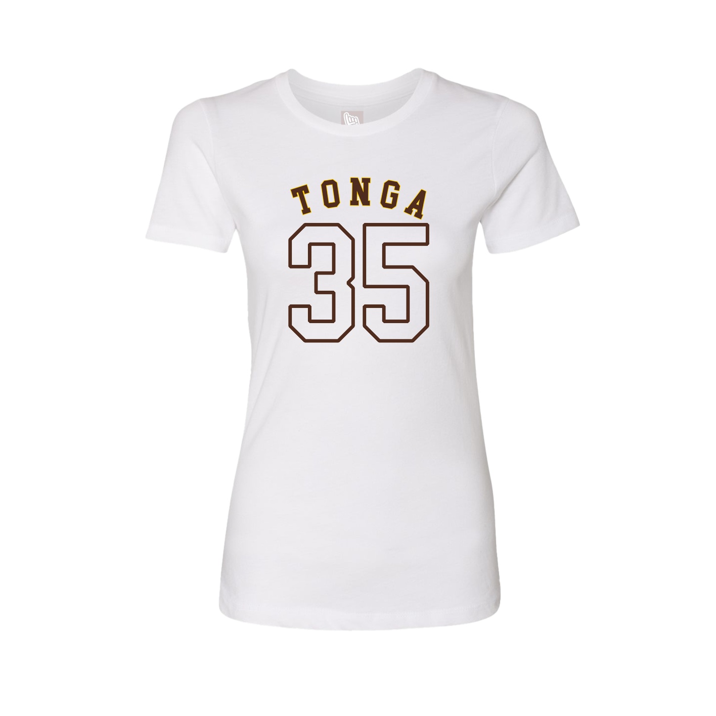 Womens Tee — Shirsey Arch in White