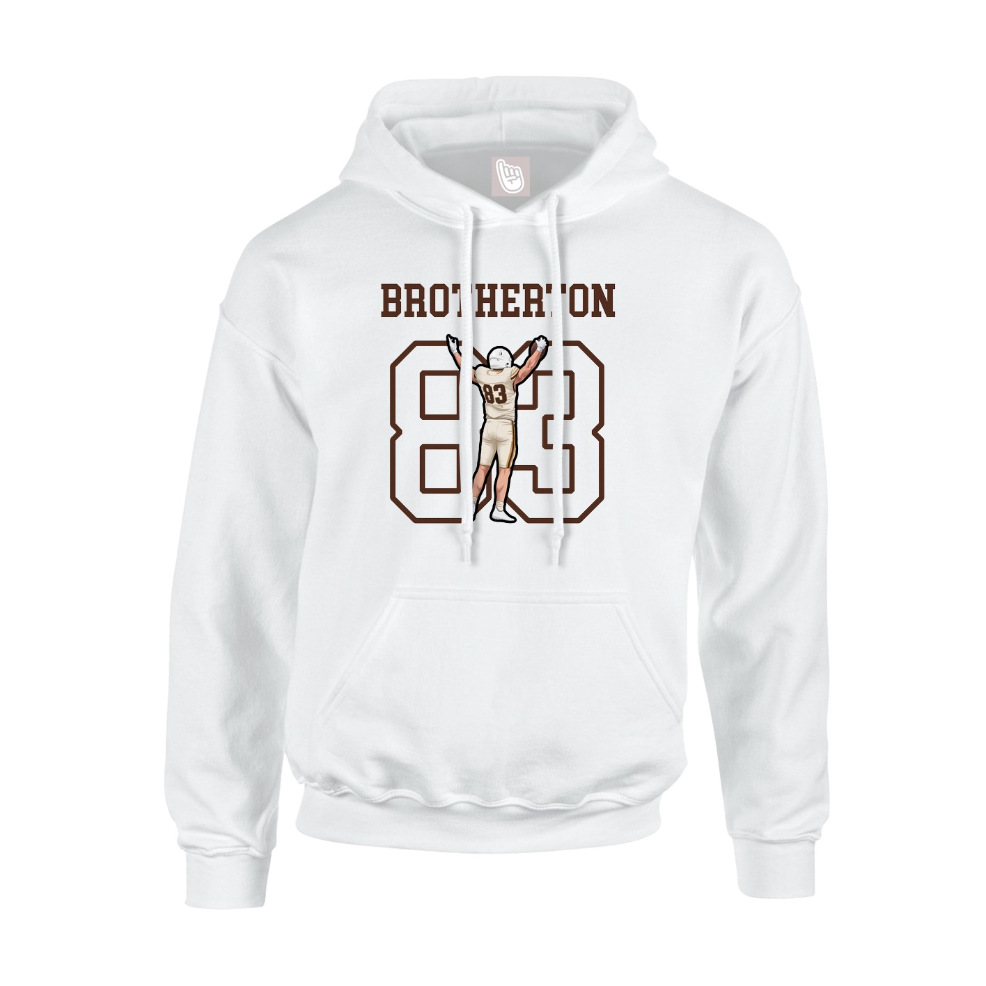 Youth Hoodie — Shirsey in White