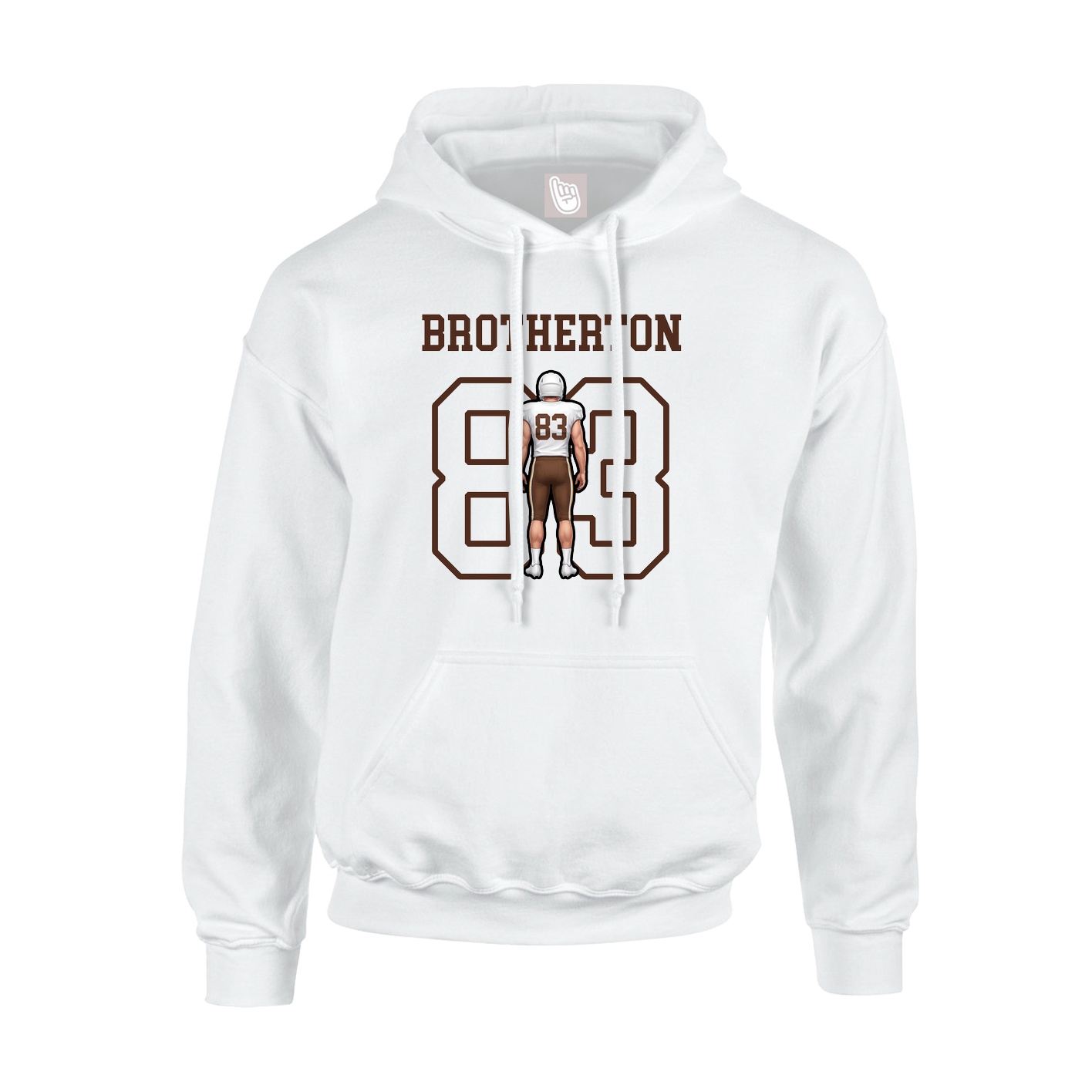 Youth Hoodie — Shirsey in White
