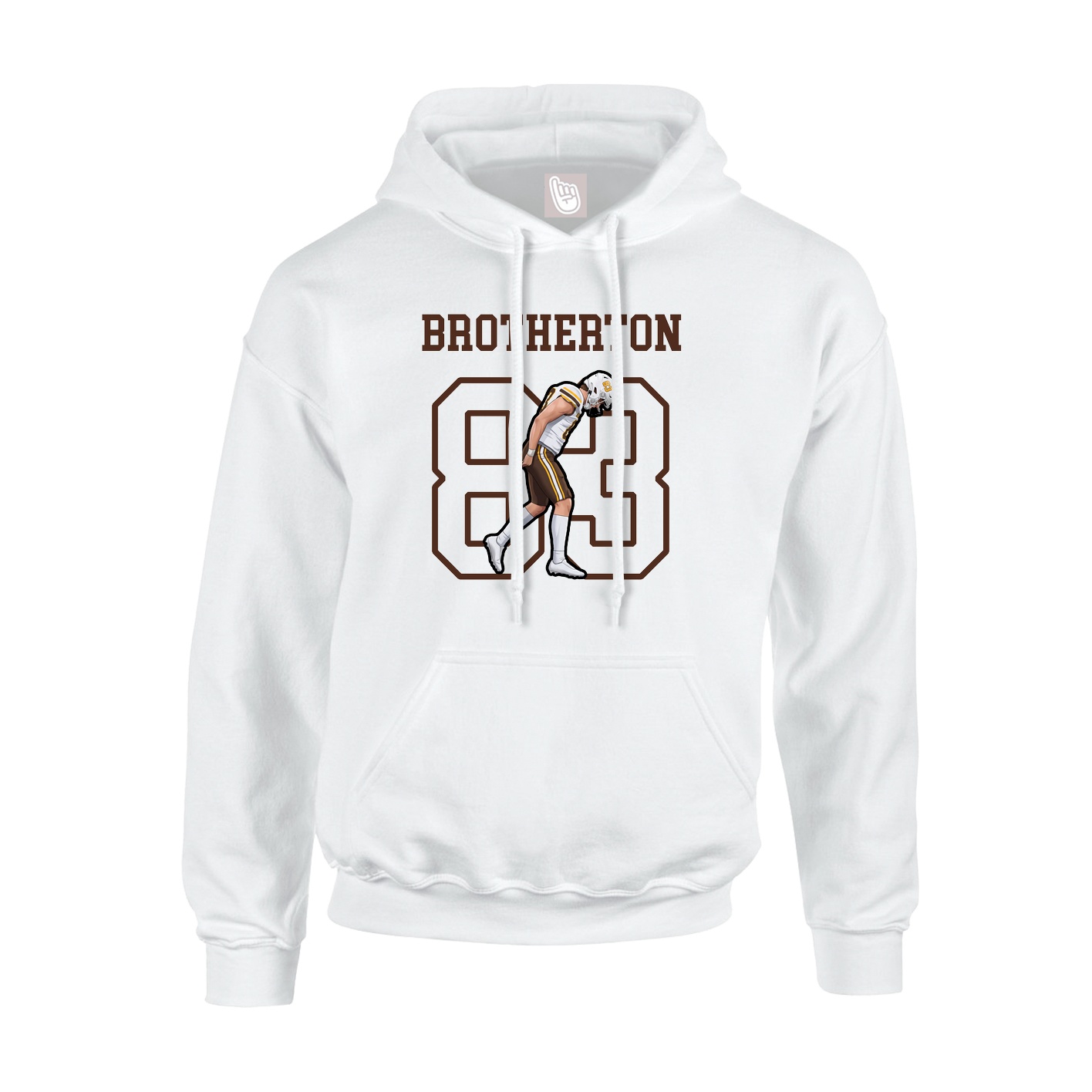 Hoodie — Shirsey in White