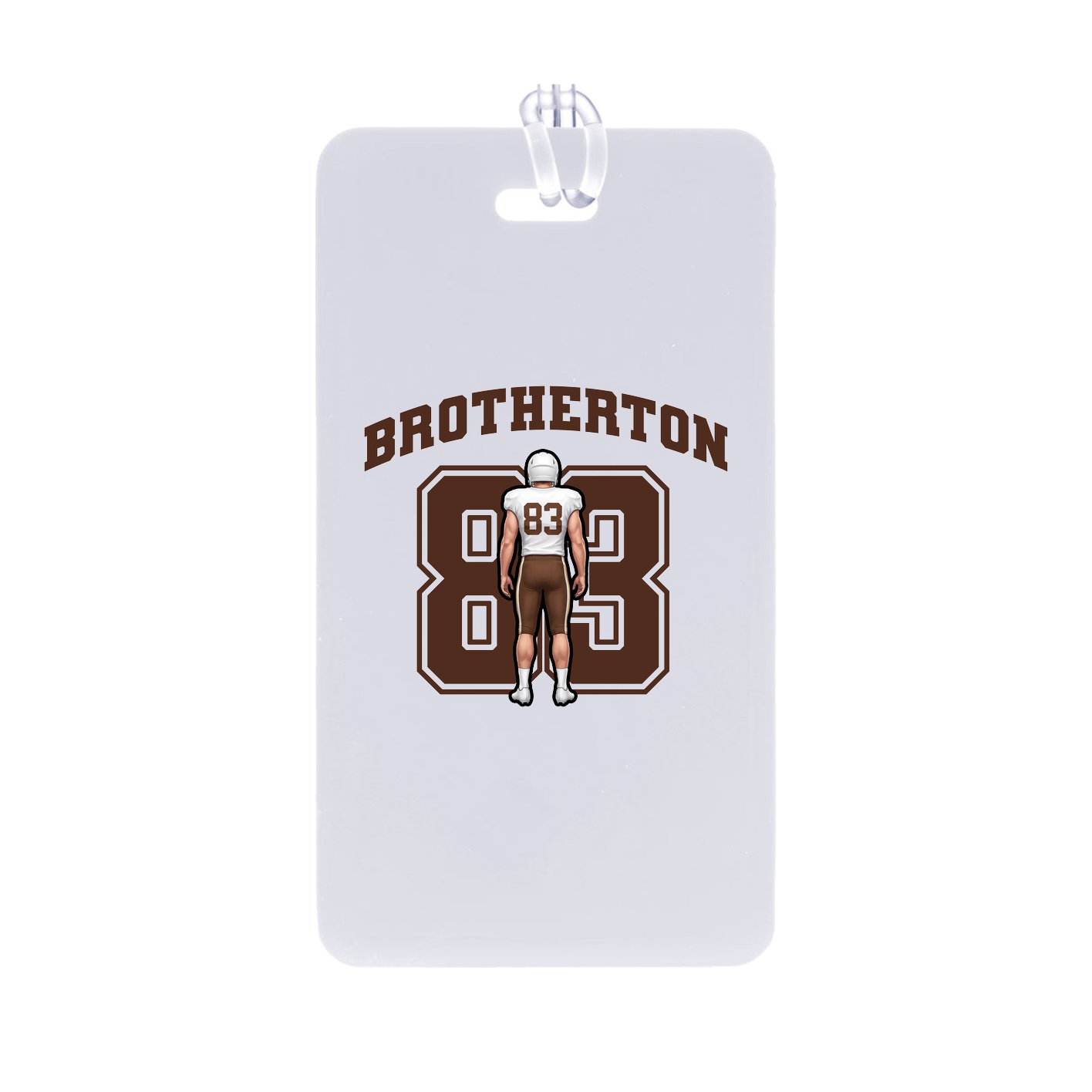 Bag Tag — Number in Classic