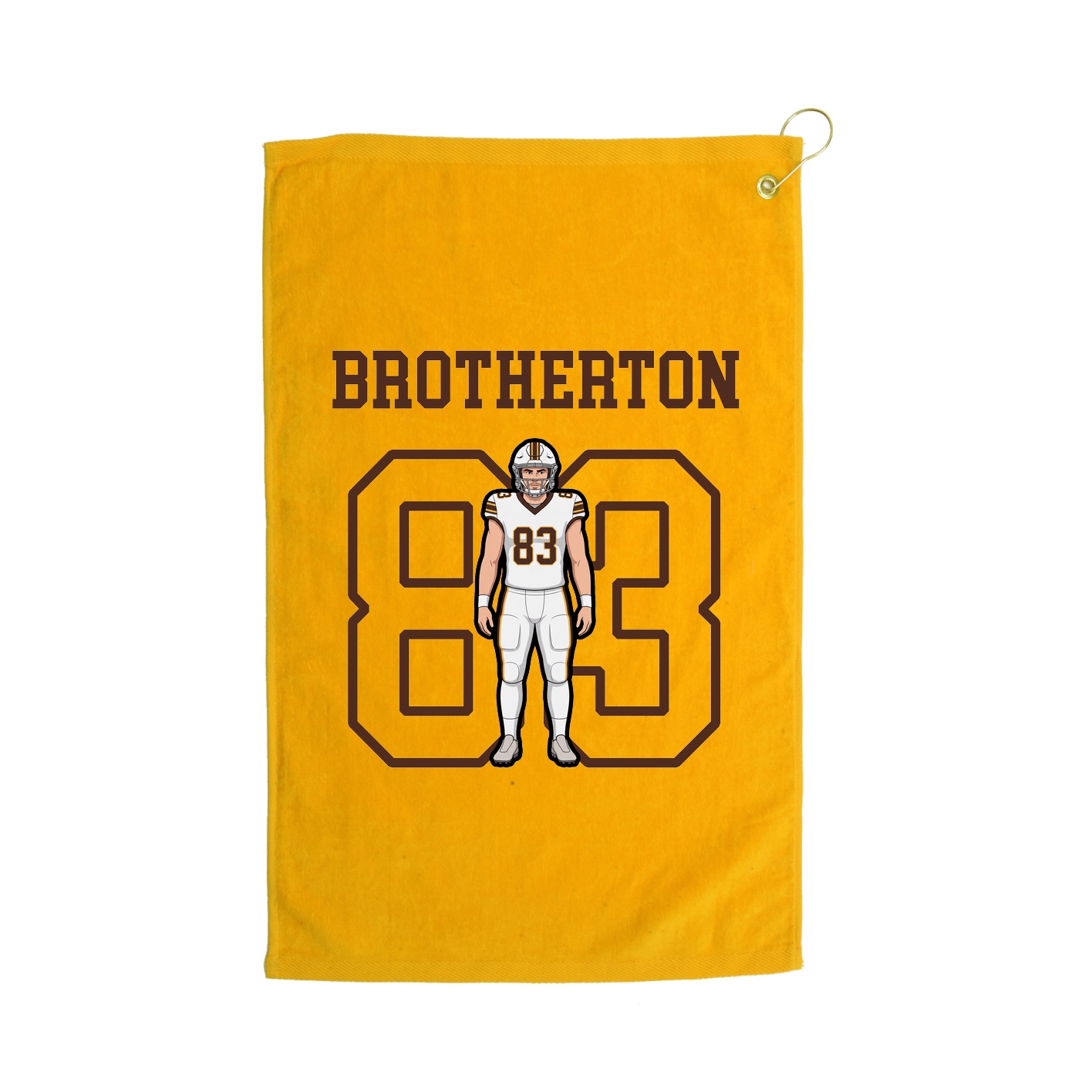 Golf Towel — Shirsey in Gold