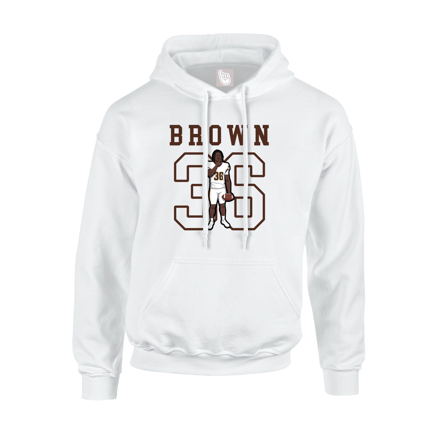 Youth Hoodie — Shirsey in White