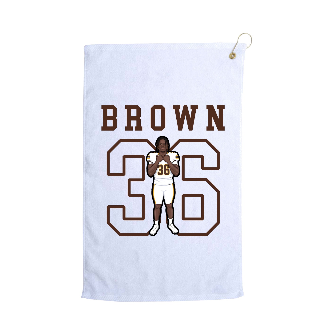 Golf Towel — Shirsey in White