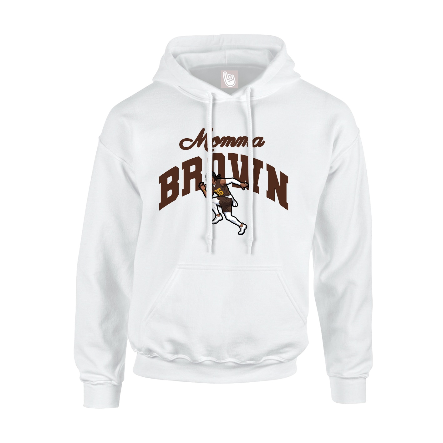 Hoodie — Mothers Day Arch in White