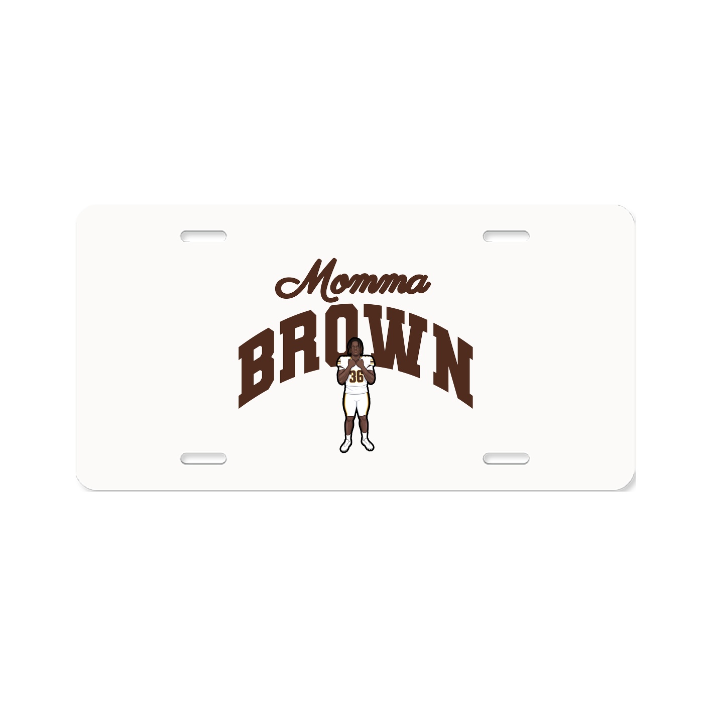 License Plate — Mothers Day Arch in Classic