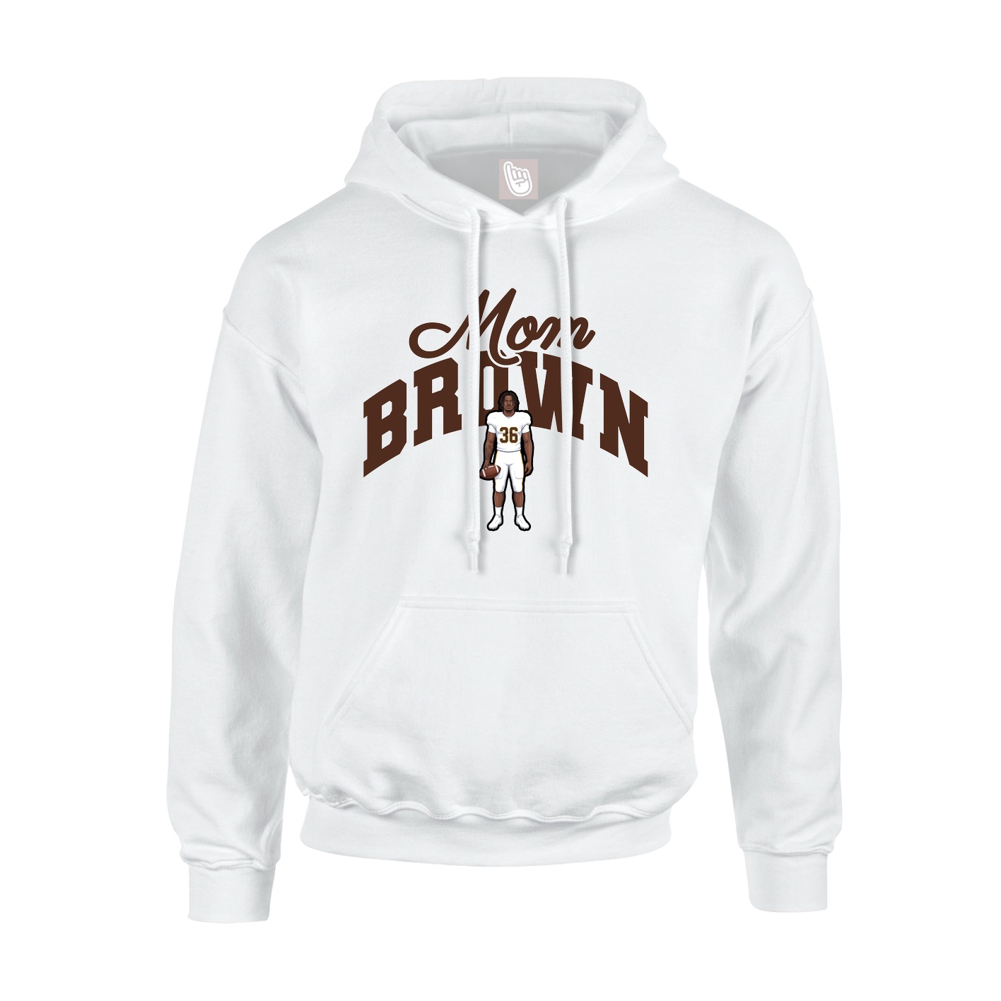 Hoodie — Mothers Day Arch in White