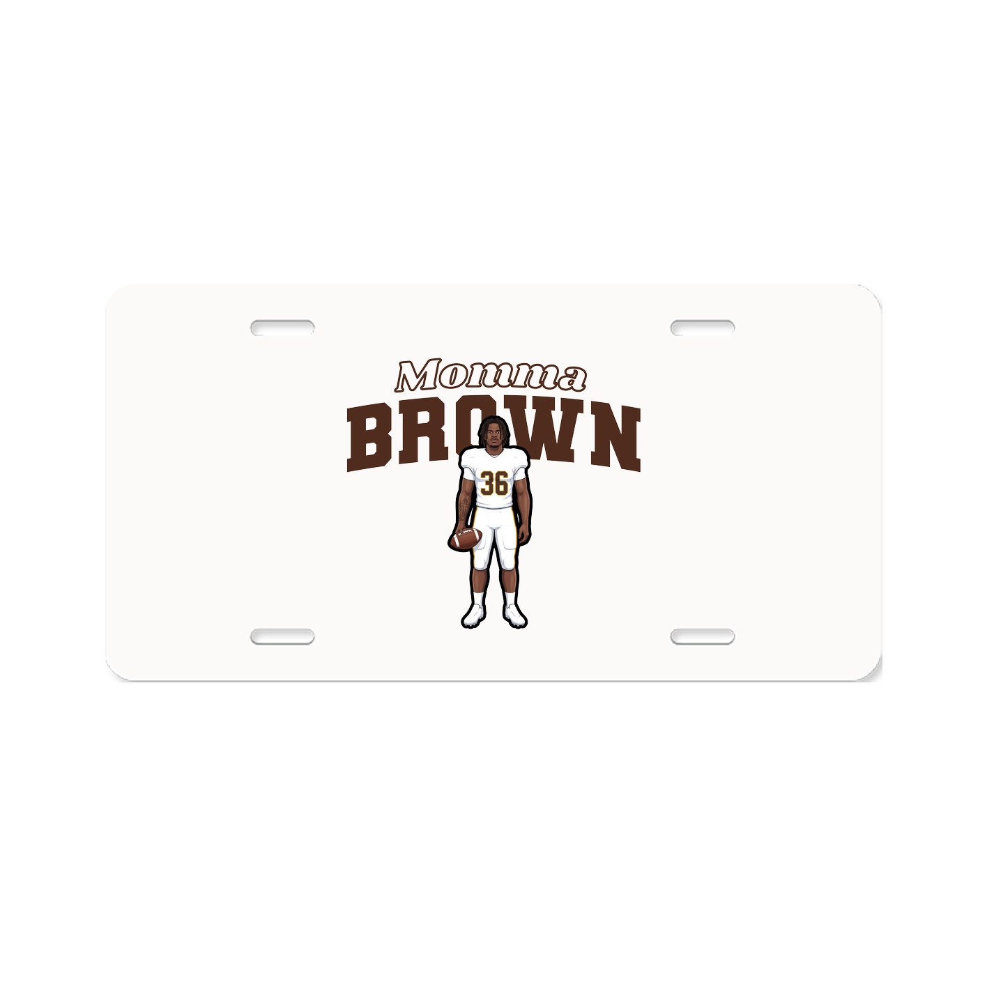 License Plate — Mothers Day Block in Classic