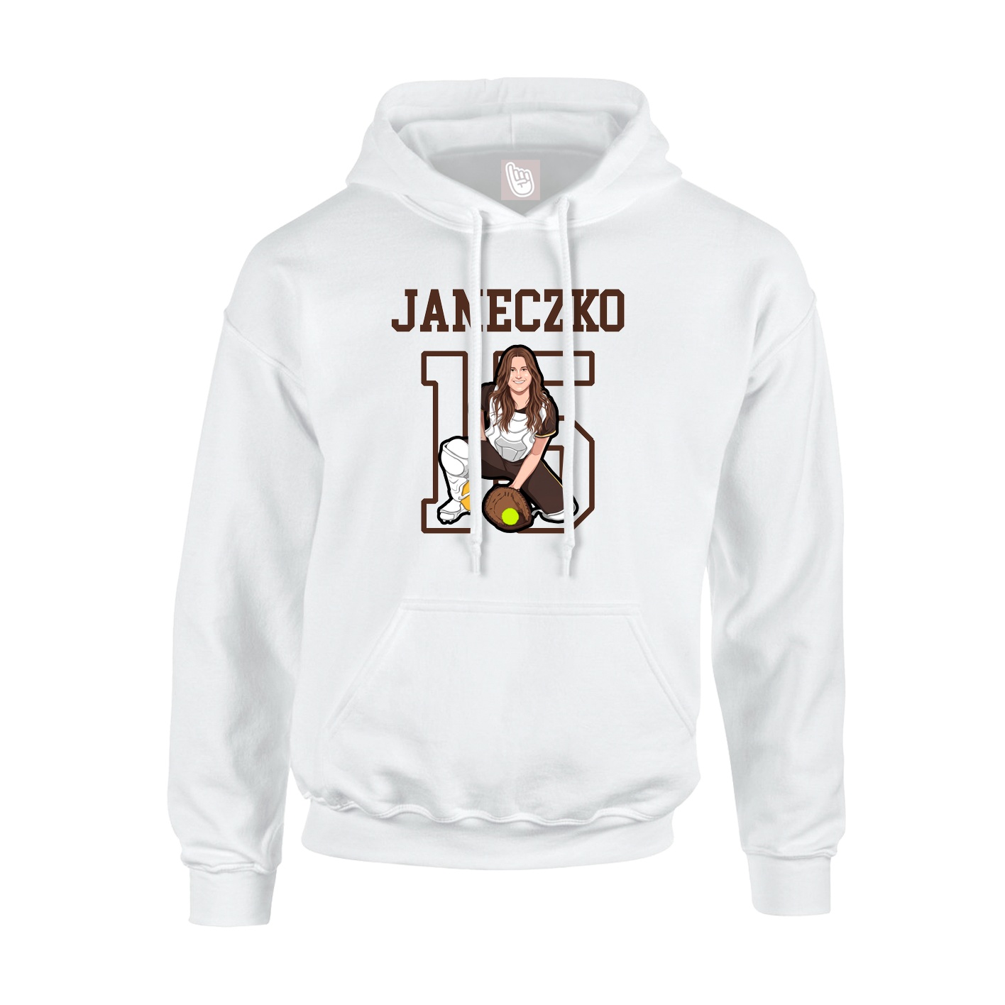 Youth Hoodie — Shirsey in White
