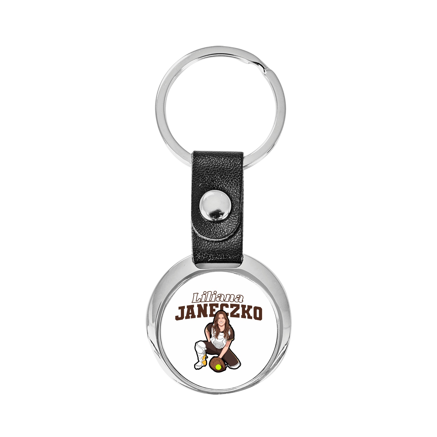Key Chain — Name Arch in Classic