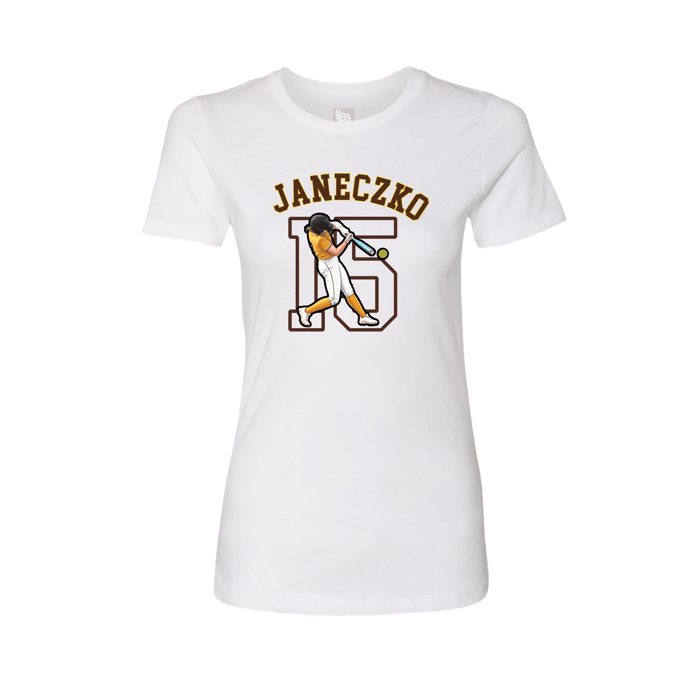 Womens Tee — Shirsey Arch in White