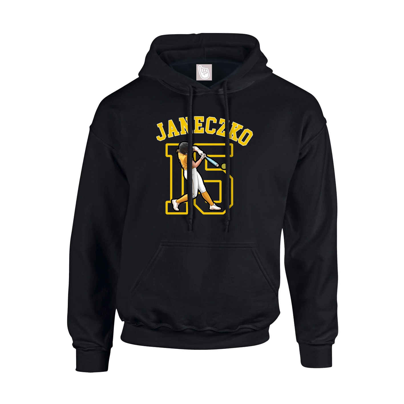 Youth Hoodie — Shirsey Arch in Black