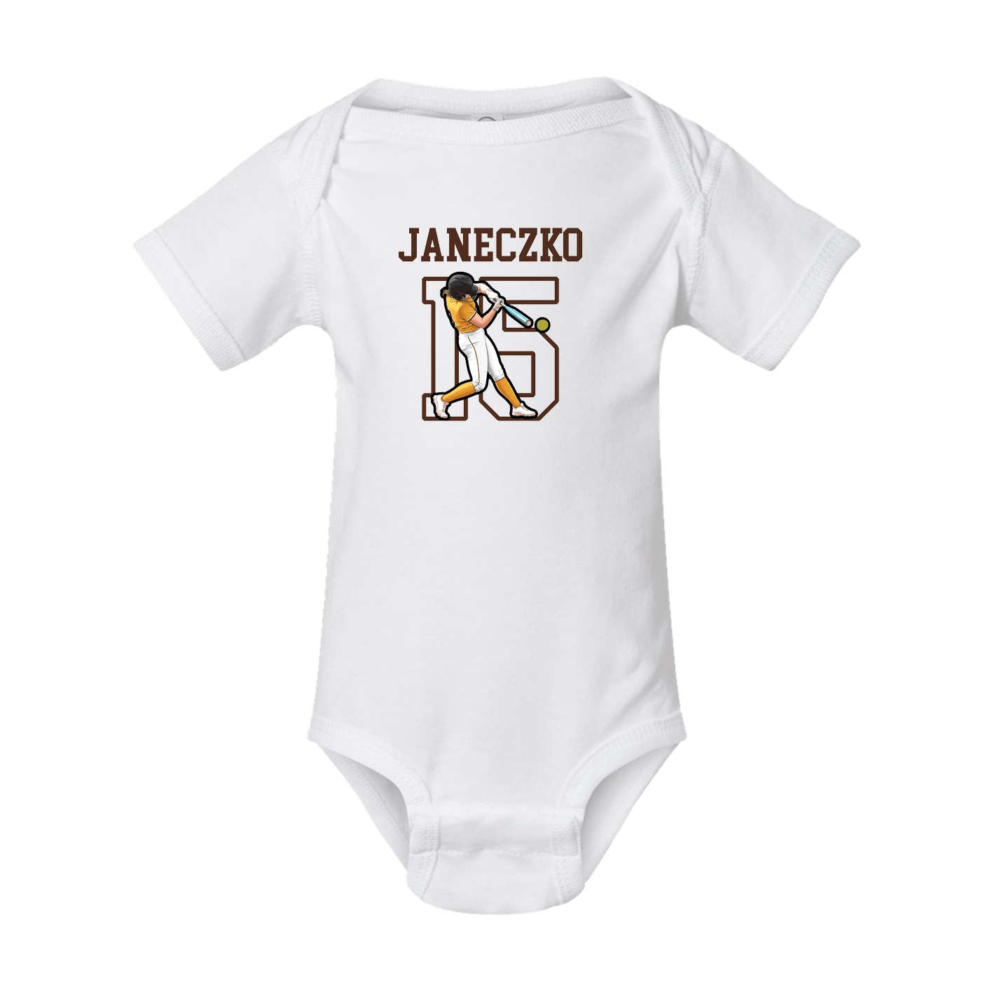 Baby Onesie — Shirsey in White