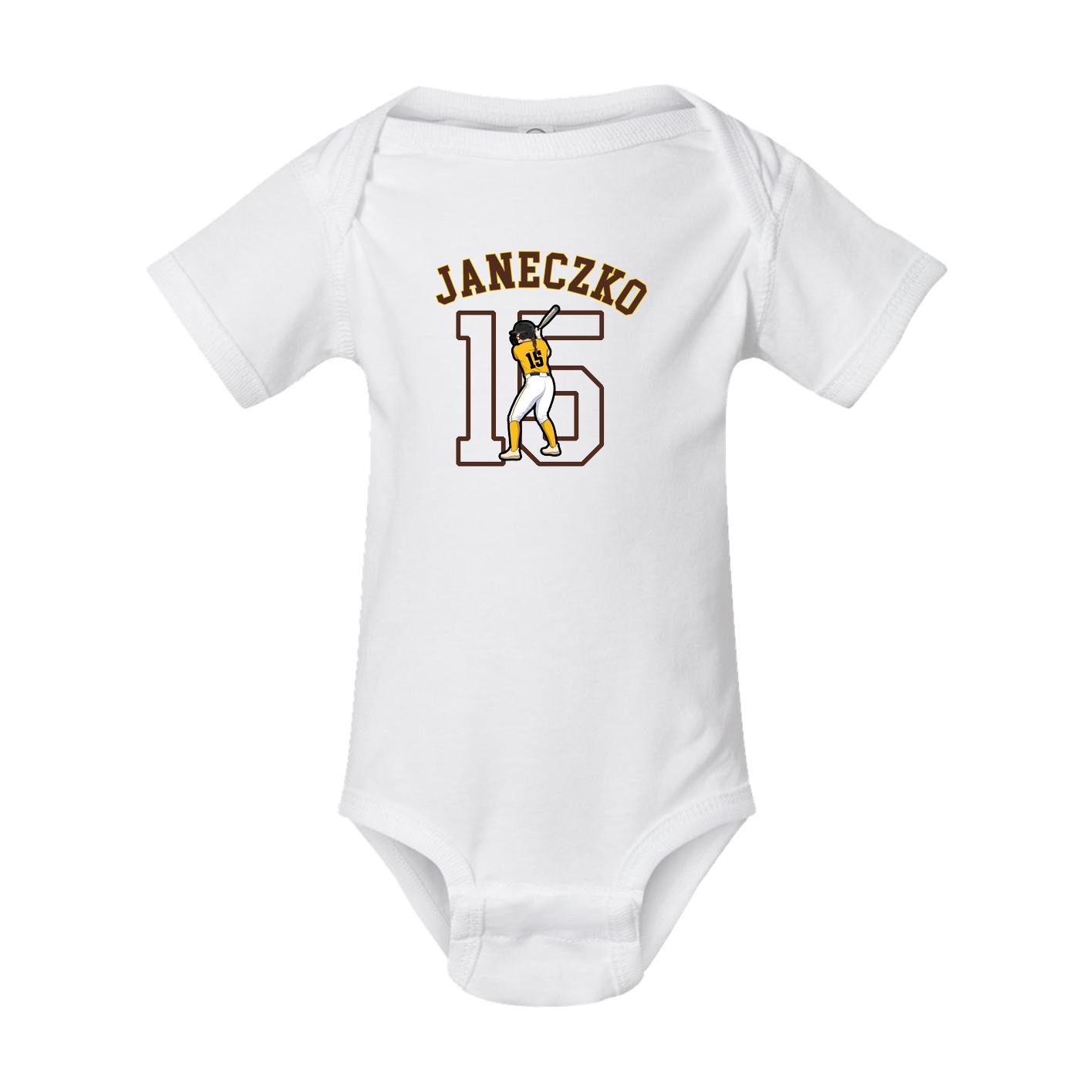 Baby Onesie — Shirsey Arch in White