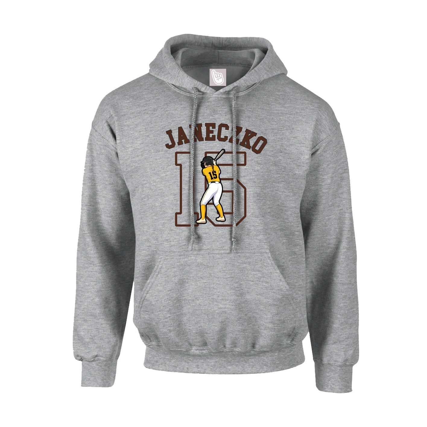 Youth Hoodie — Shirsey Arch in Grey