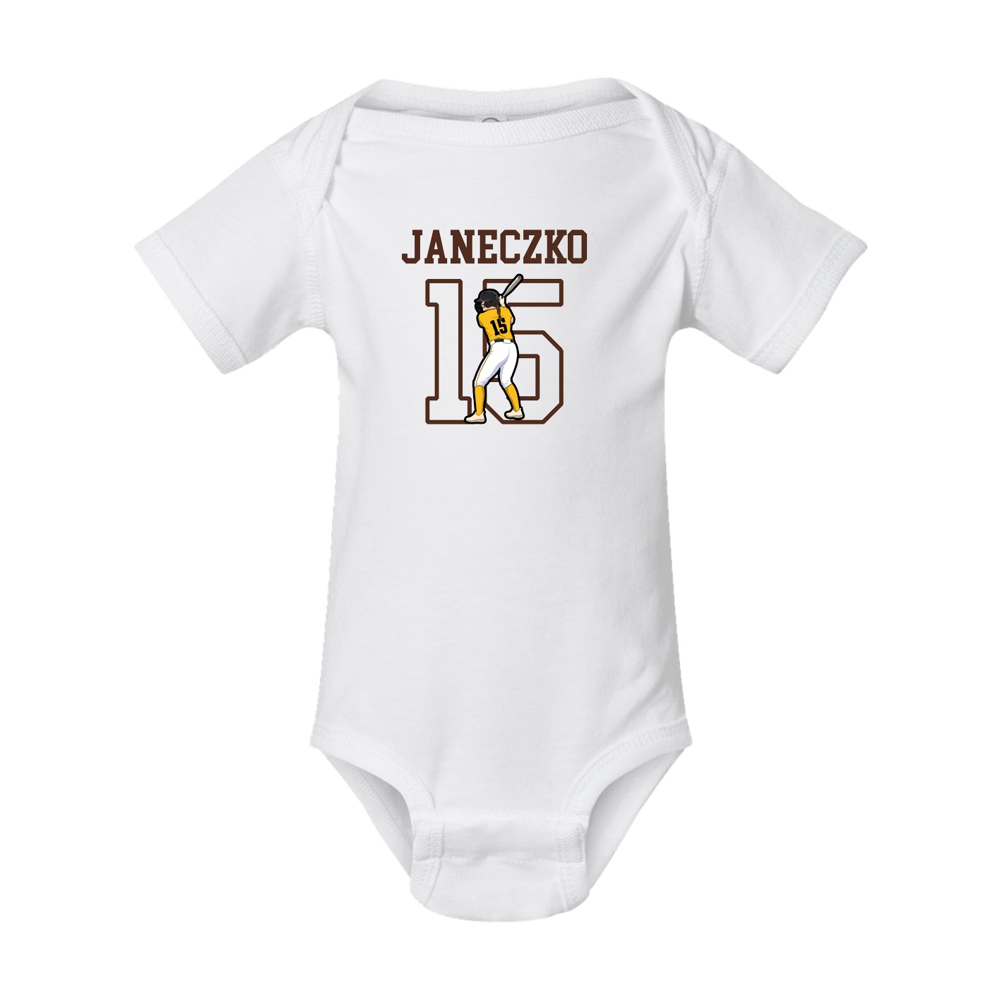 Baby Onesie — Shirsey in White