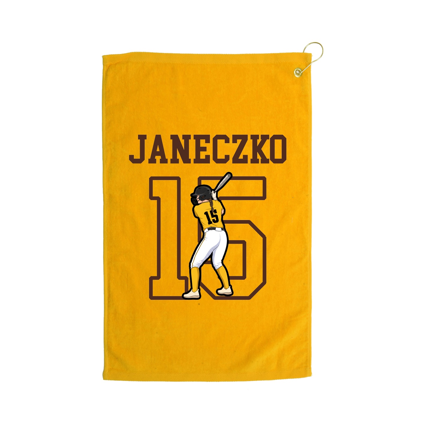 Golf Towel — Shirsey in Gold