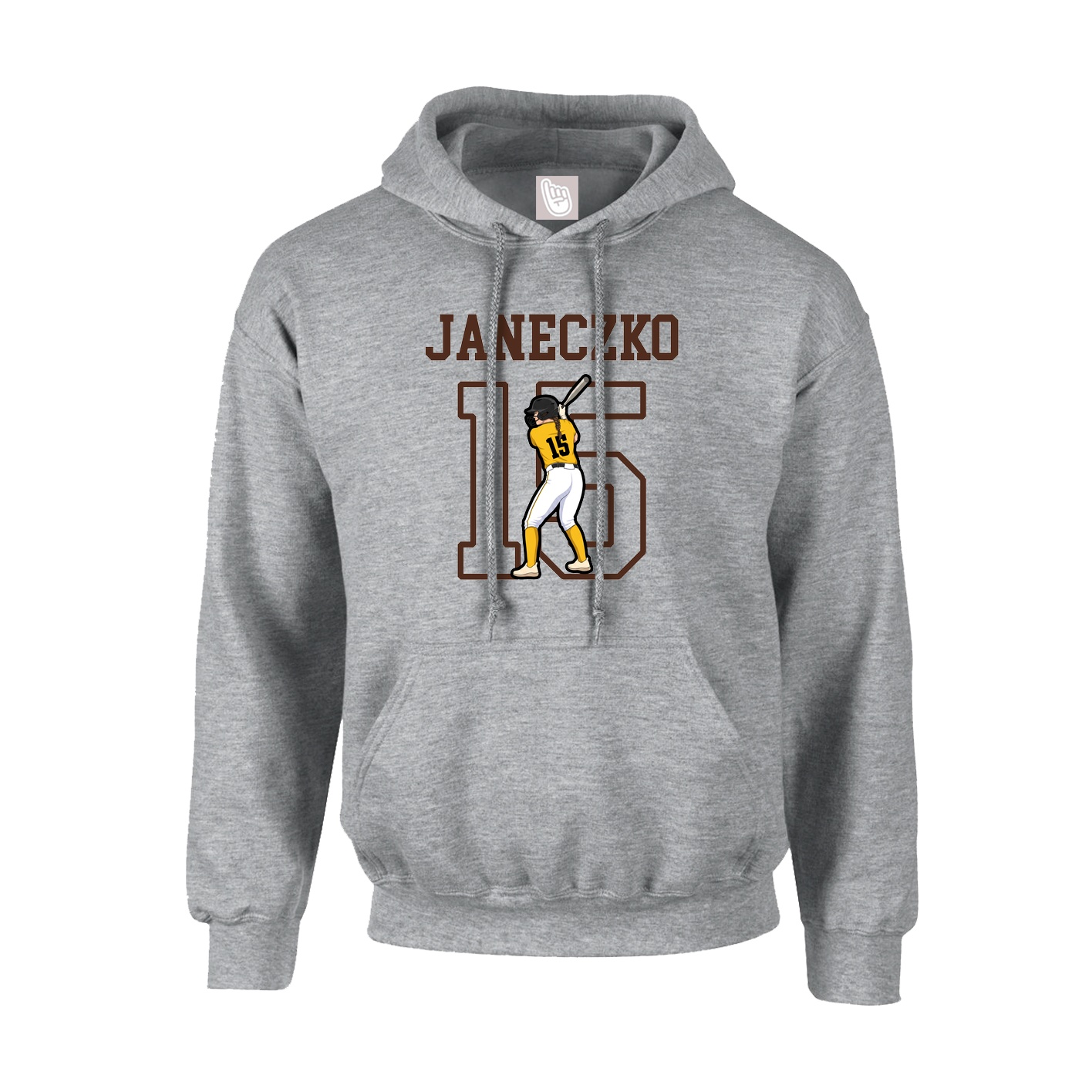 Hoodie — Shirsey in Grey
