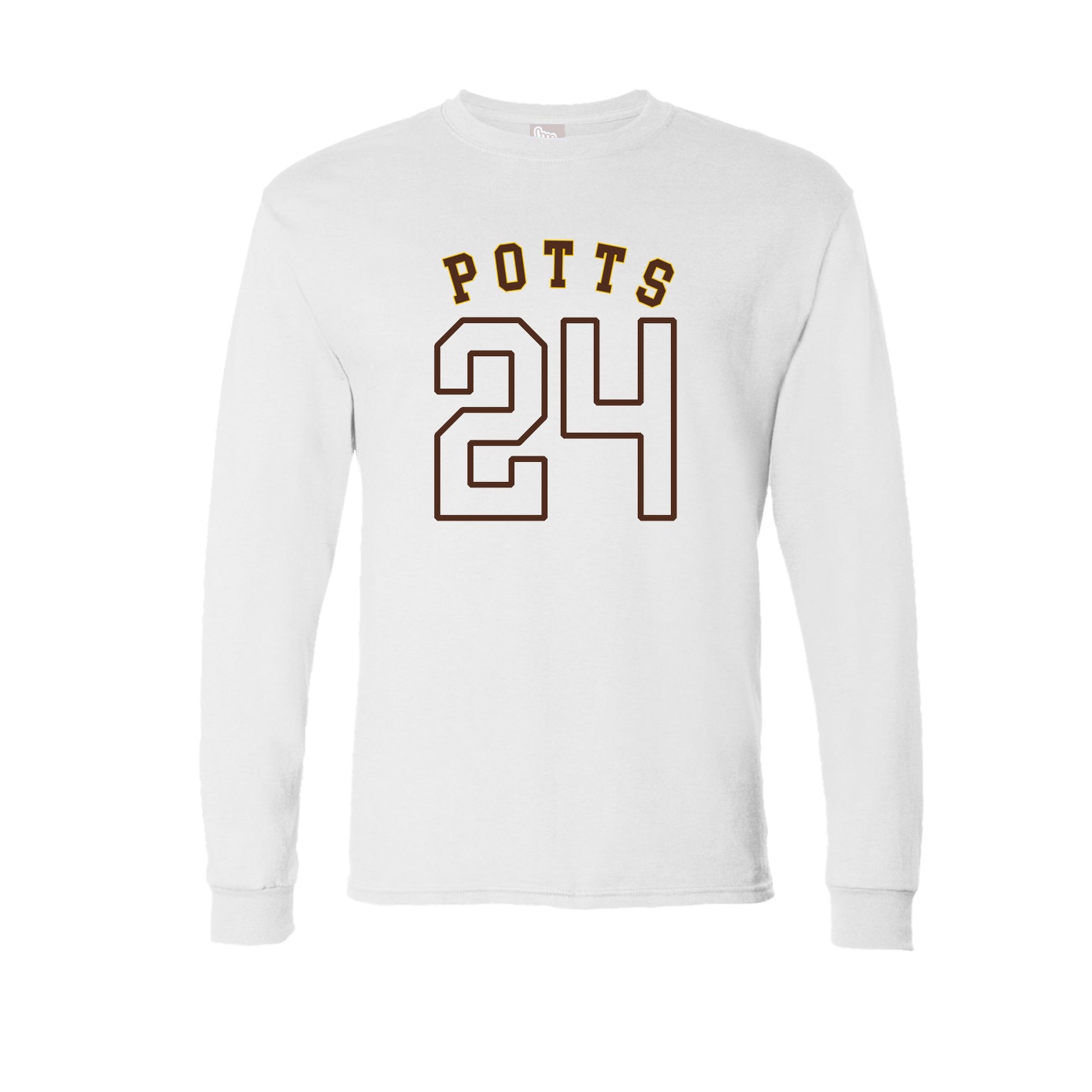 Long Sleeve Tee — Shirsey Arch in White