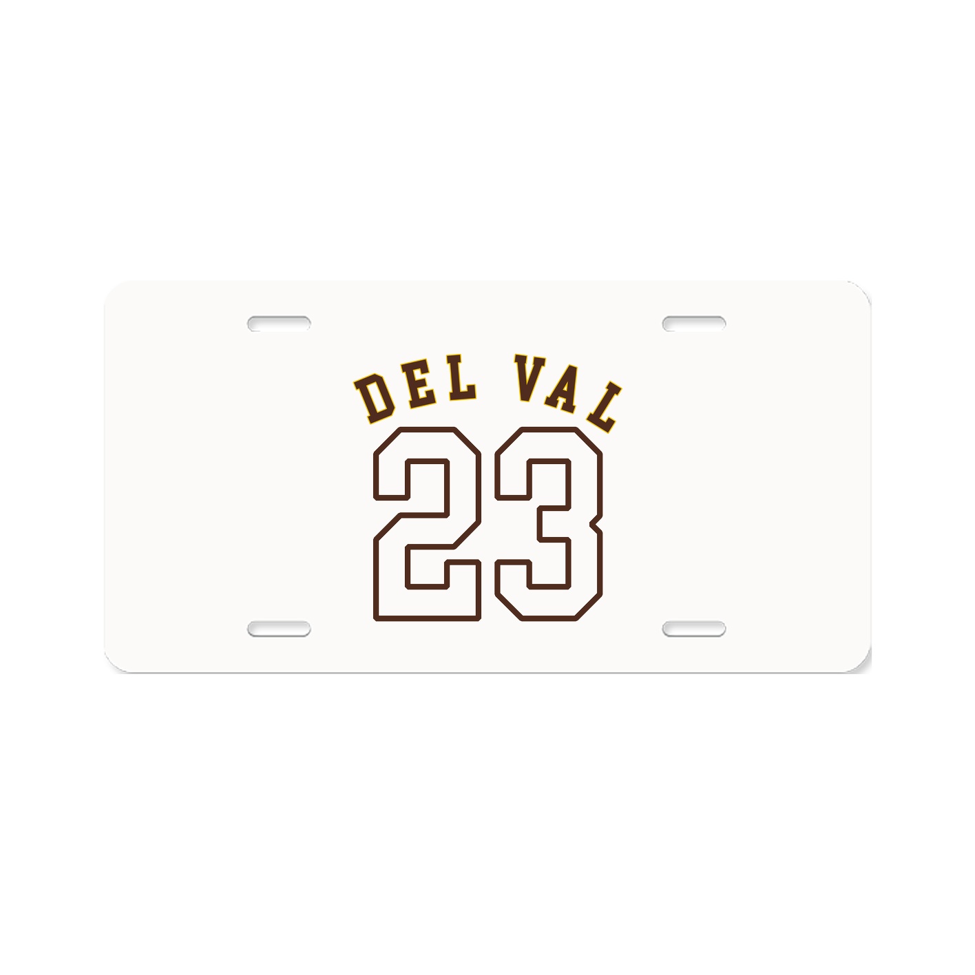 License Plate — Shirsey Arch in Classic