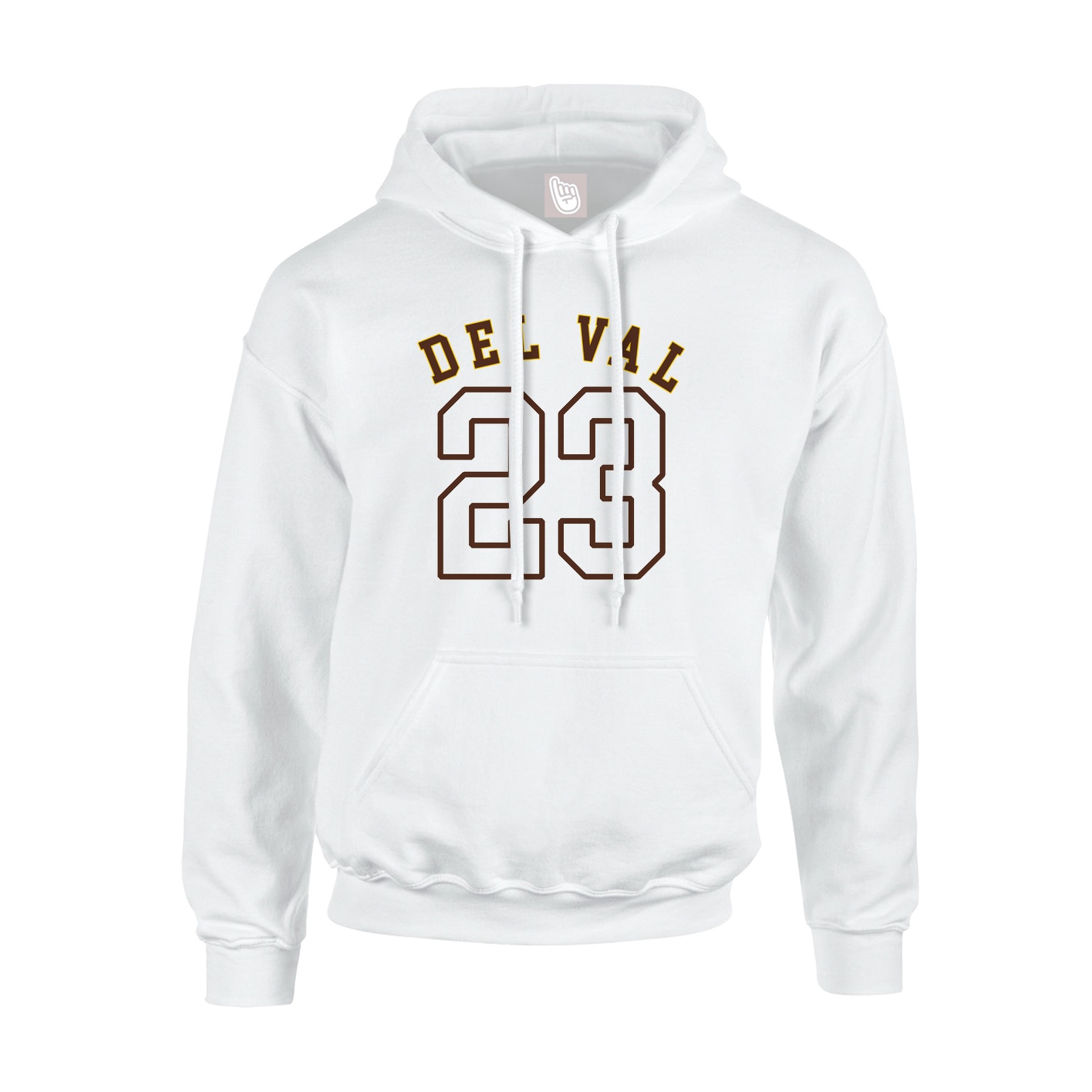 Hoodie — Shirsey Arch in White