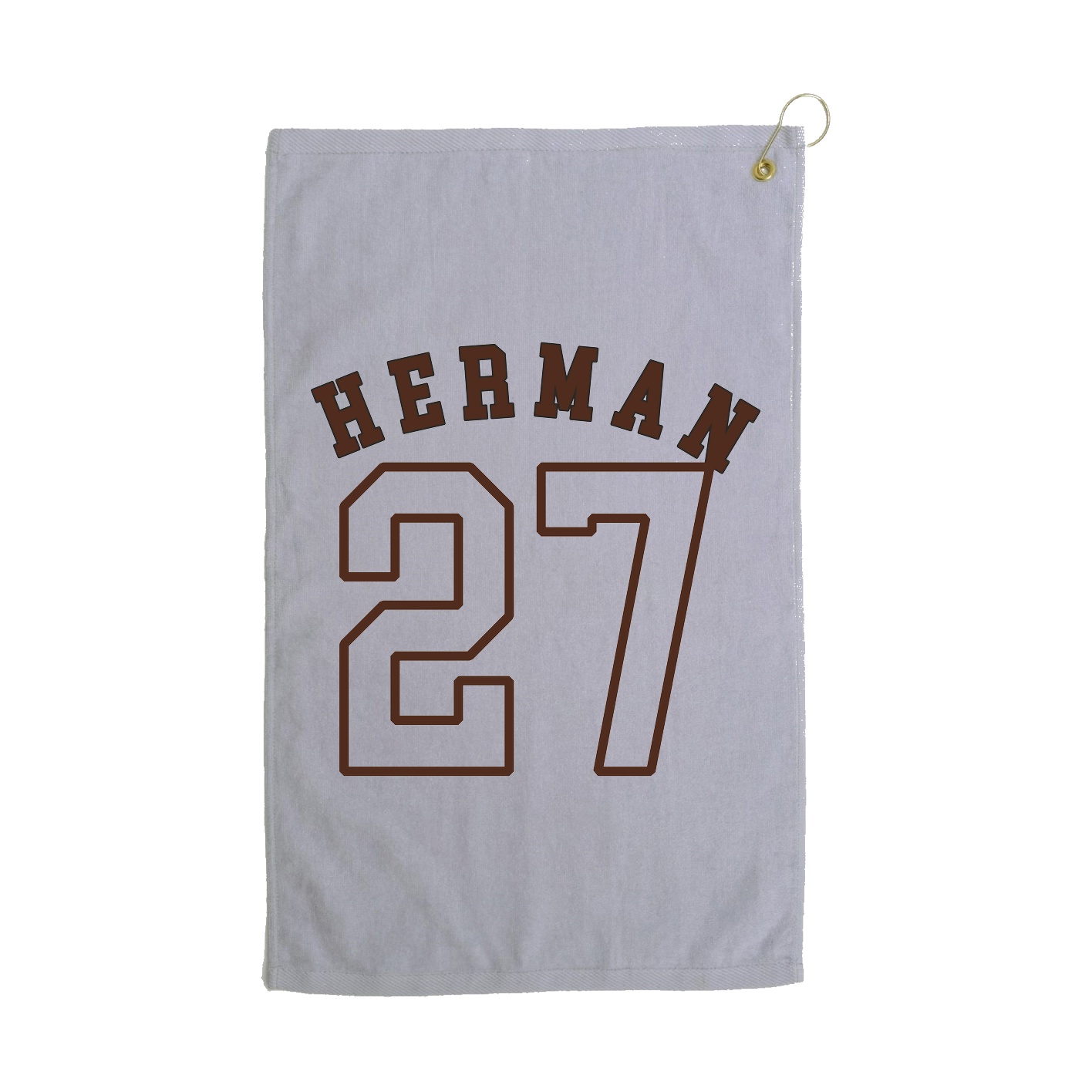 Golf Towel — Shirsey Arch in Grey
